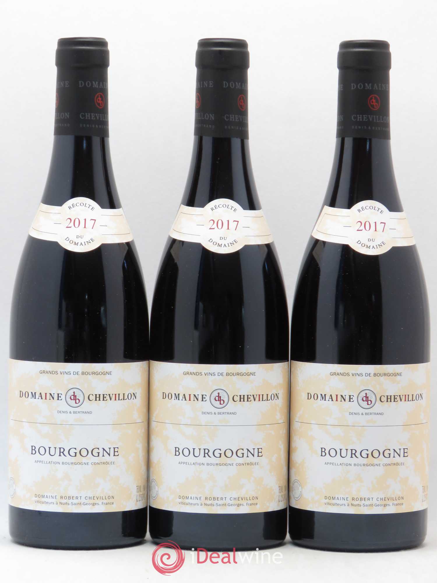 Bourgogne Pinot Noir Robert Chevillon 2017 - Lot de 3 bouteilles - 0