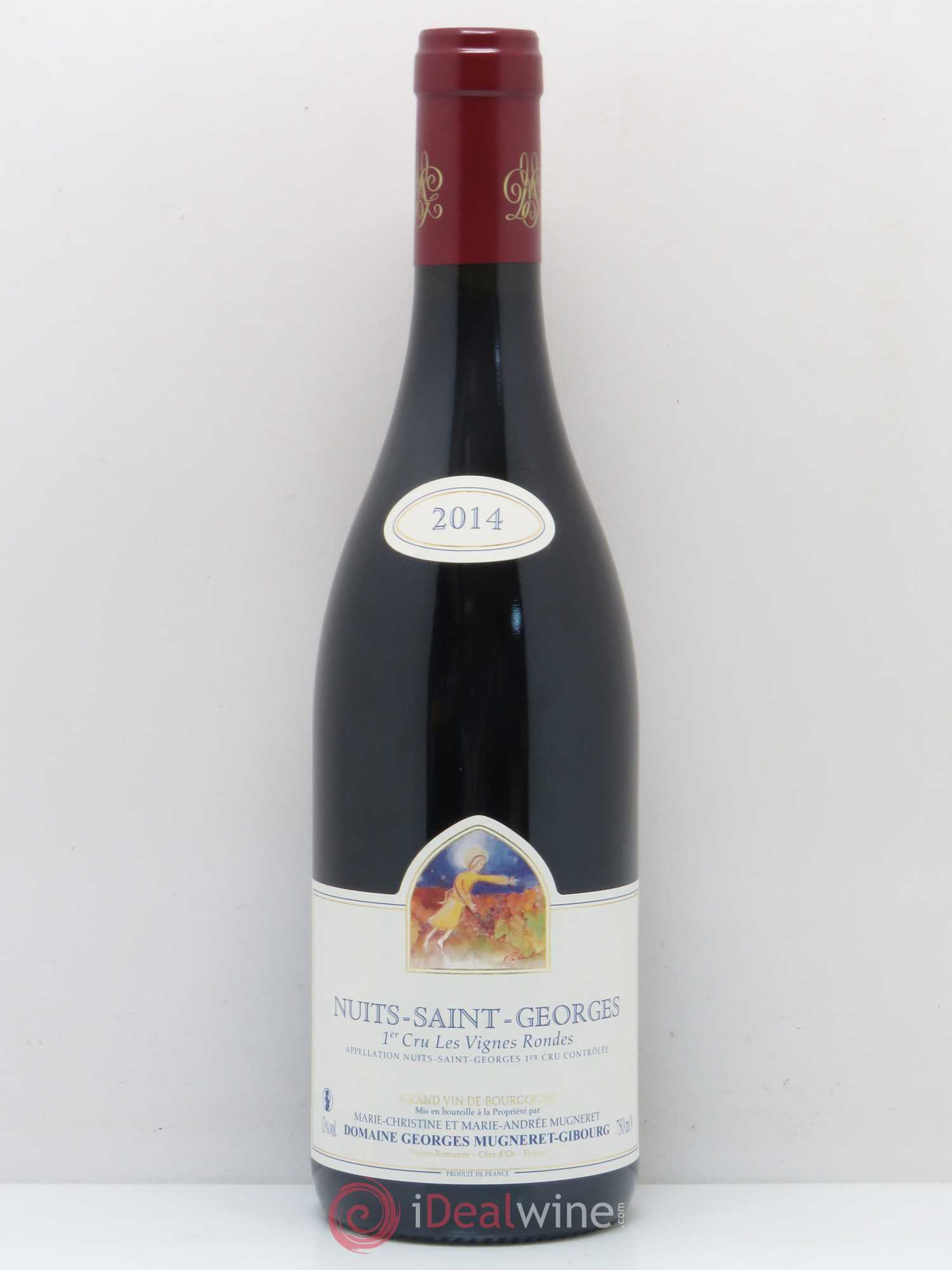 Nuits-Saint-Georges 1er Cru Les Vignes Rondes Mugneret Gibourg 2014 - Posten von 1 Flasche - 0