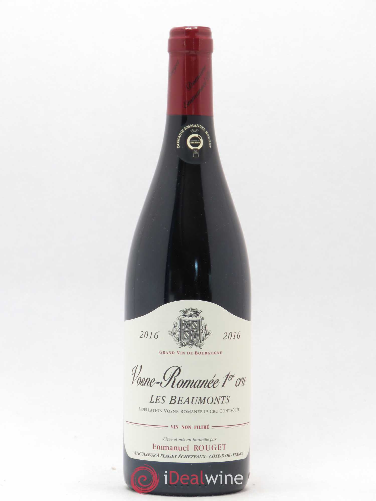 Vosne-Romanée 1er Cru Les Beaumonts Emmanuel Rouget 2016 - Lot de 1 bouteille - 0
