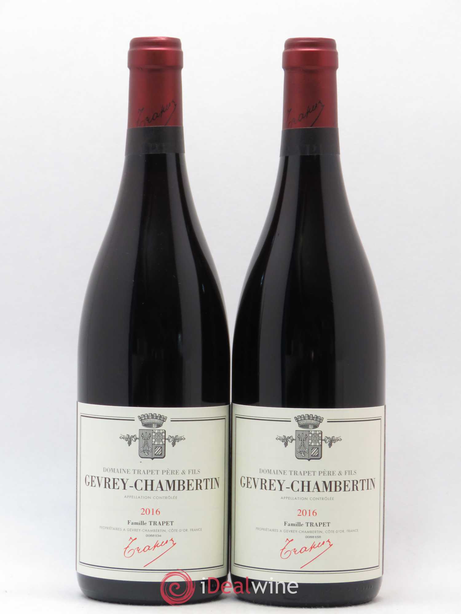 Gevrey-Chambertin Domaine Trapet 2016 - Lot de 2 bouteilles - 0
