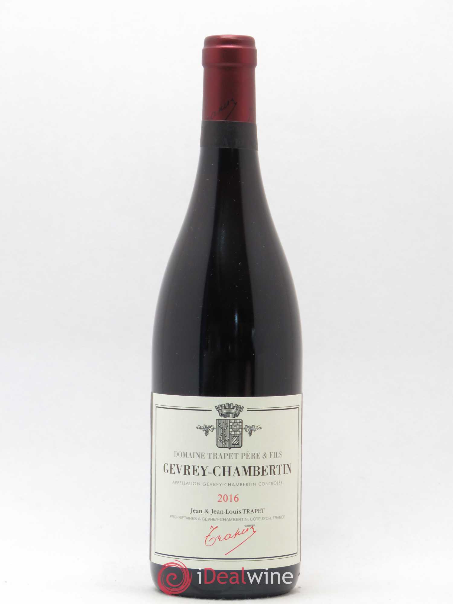 Gevrey-Chambertin Domaine Trapet 2016 - Lot de 1 bouteille - 0