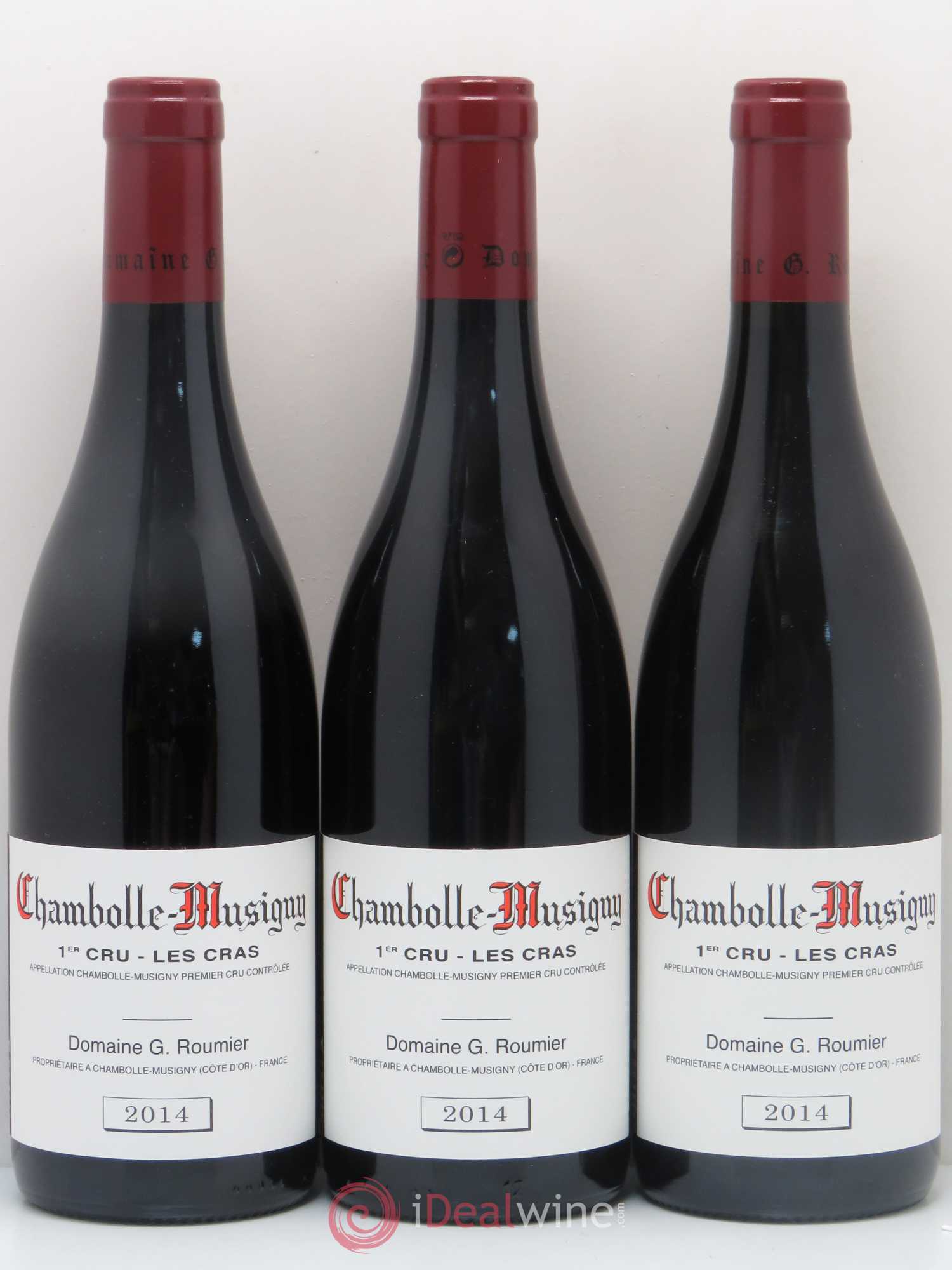 Chambolle-Musigny 1er Cru Les Cras Georges Roumier (Domaine) 2014 - Lot de 3 bouteilles - 0