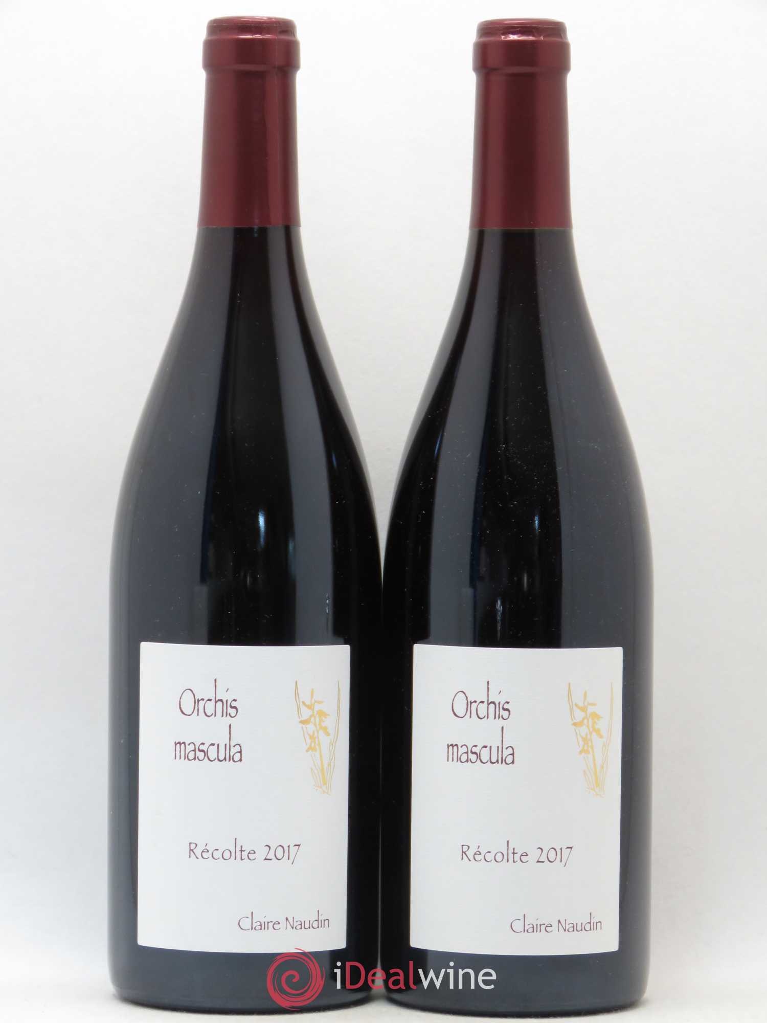 Hautes-Côtes de Beaune Orchis Mascula Naudin Ferrand 2017 - Posten von 2 Flaschen - 0