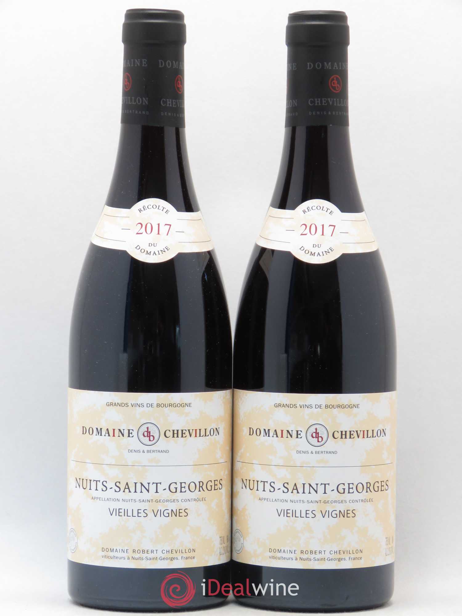 Nuits-Saint-Georges Vieilles vignes Robert Chevillon 2017 - Lot de 2 bouteilles - 0