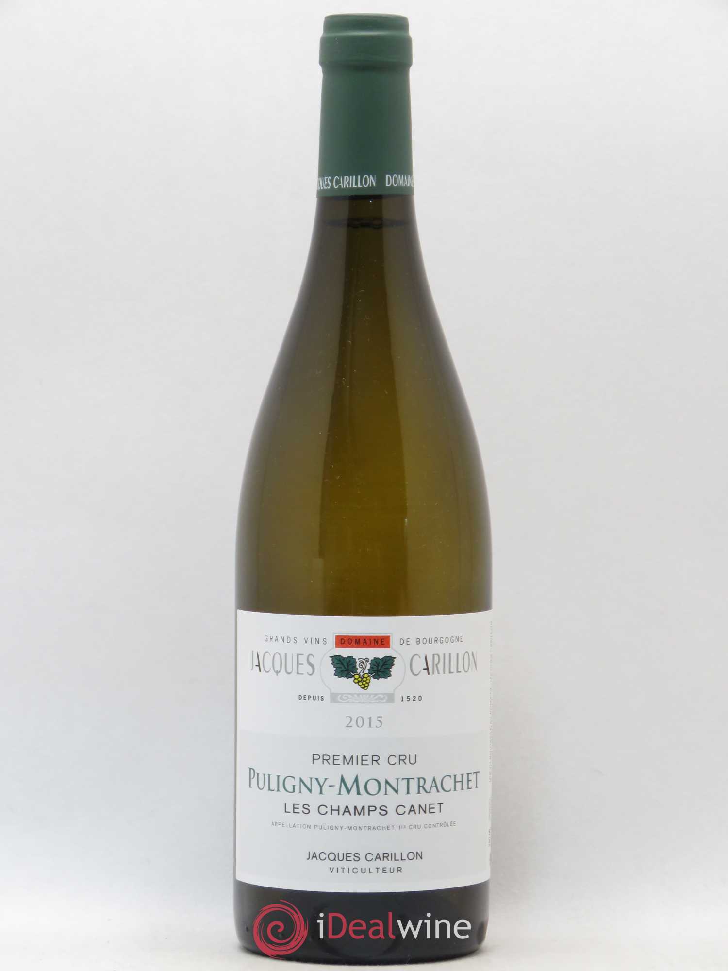 Puligny-Montrachet 1er Cru Champs Canet Jacques Carillon 2015 - Posten von 1 Flasche - 0
