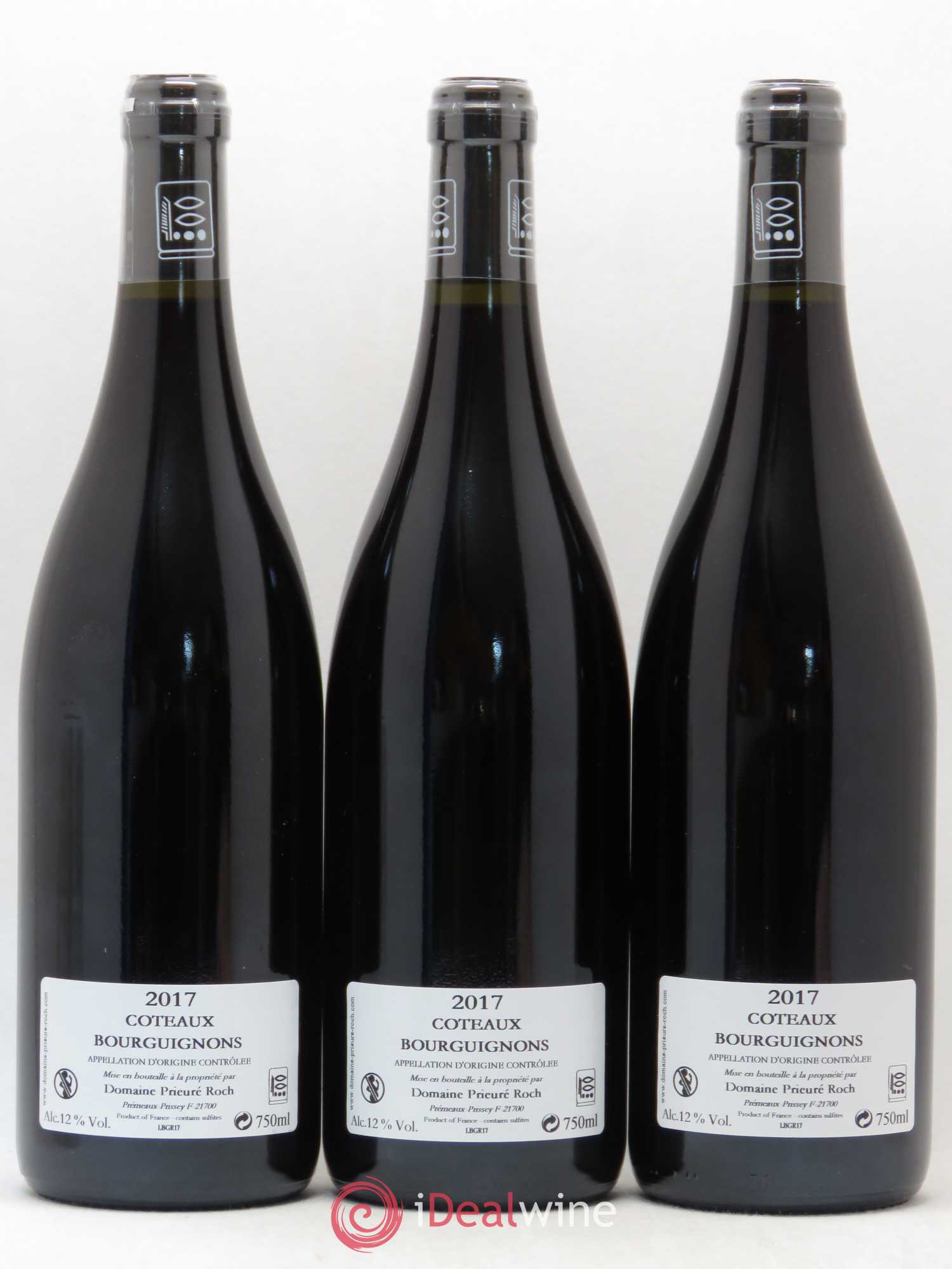Coteaux Bourguignons Prieuré Roch 2017 - Posten von 3 Flaschen - 1