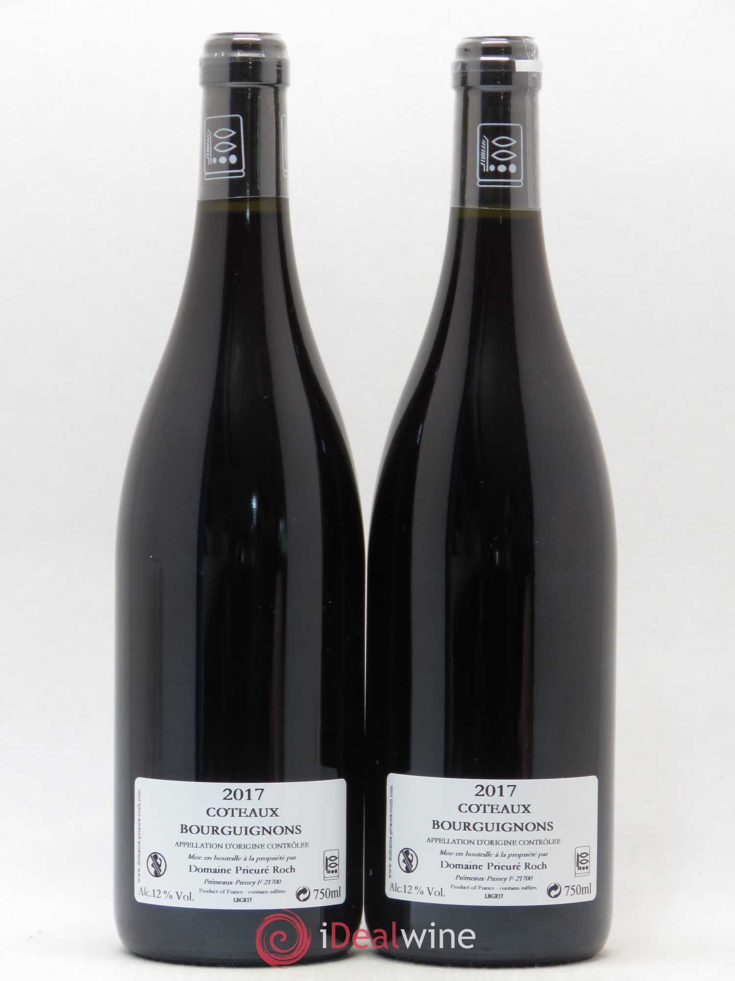 Coteaux Bourguignons Prieuré Roch Gamay 2017 - Lot de 2 bouteilles - 1