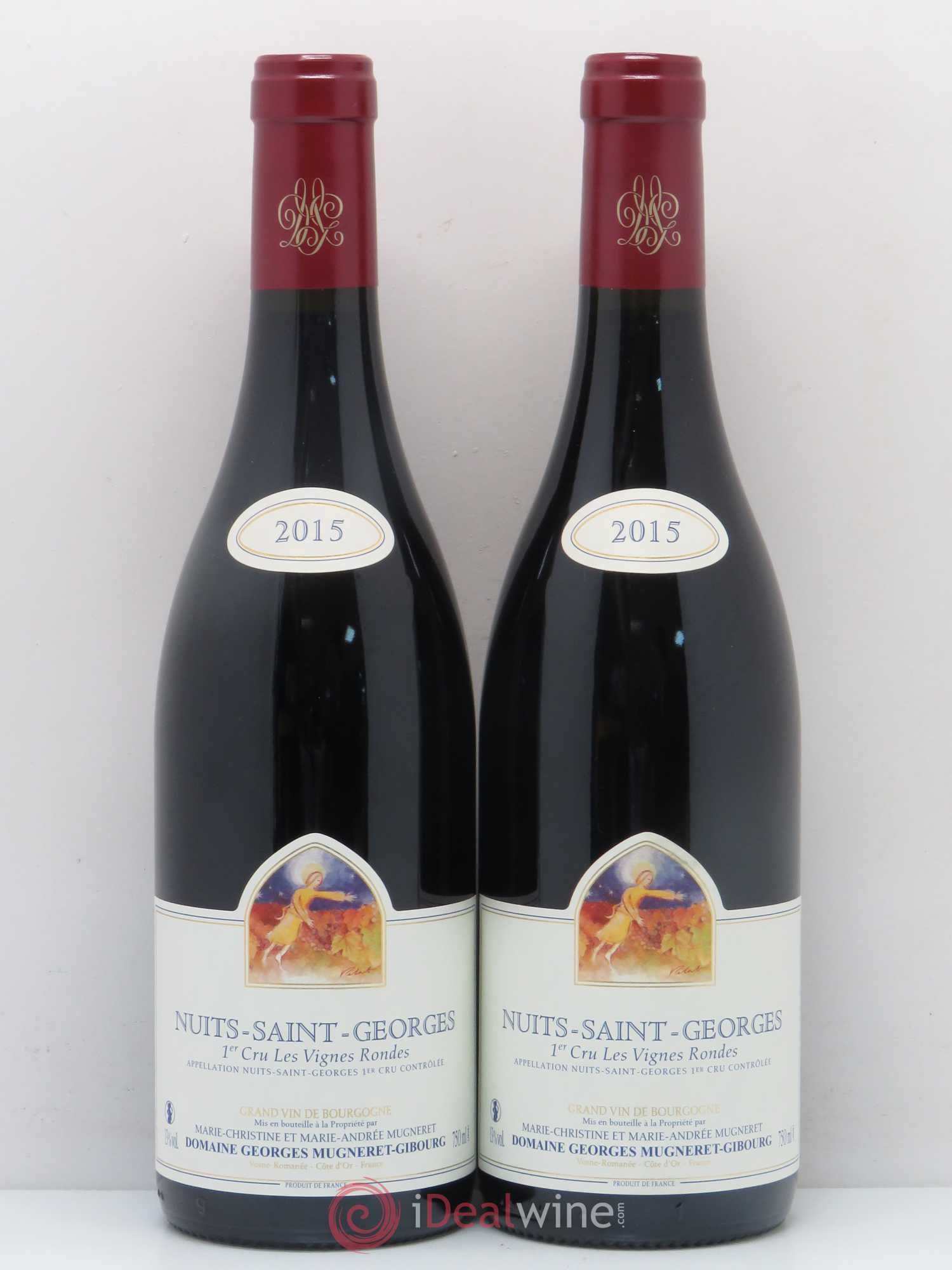 Nuits-Saint-Georges 1er Cru Les Vignes Rondes Mugneret Gibourg 2015 - Posten von 2 Flaschen - 0
