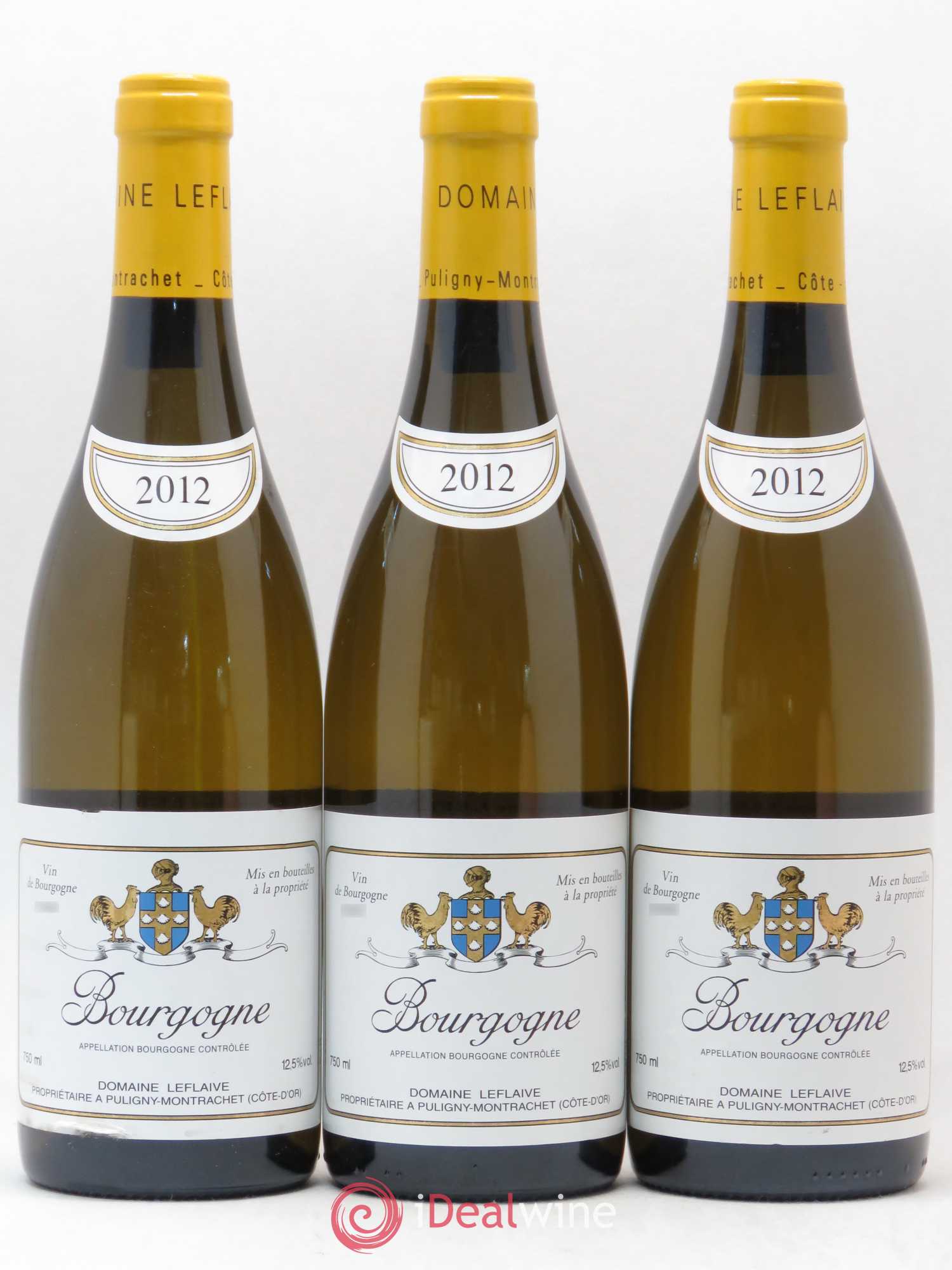 Bourgogne Anne-Claude Leflaive 2012 - Posten von 3 Flaschen - 0
