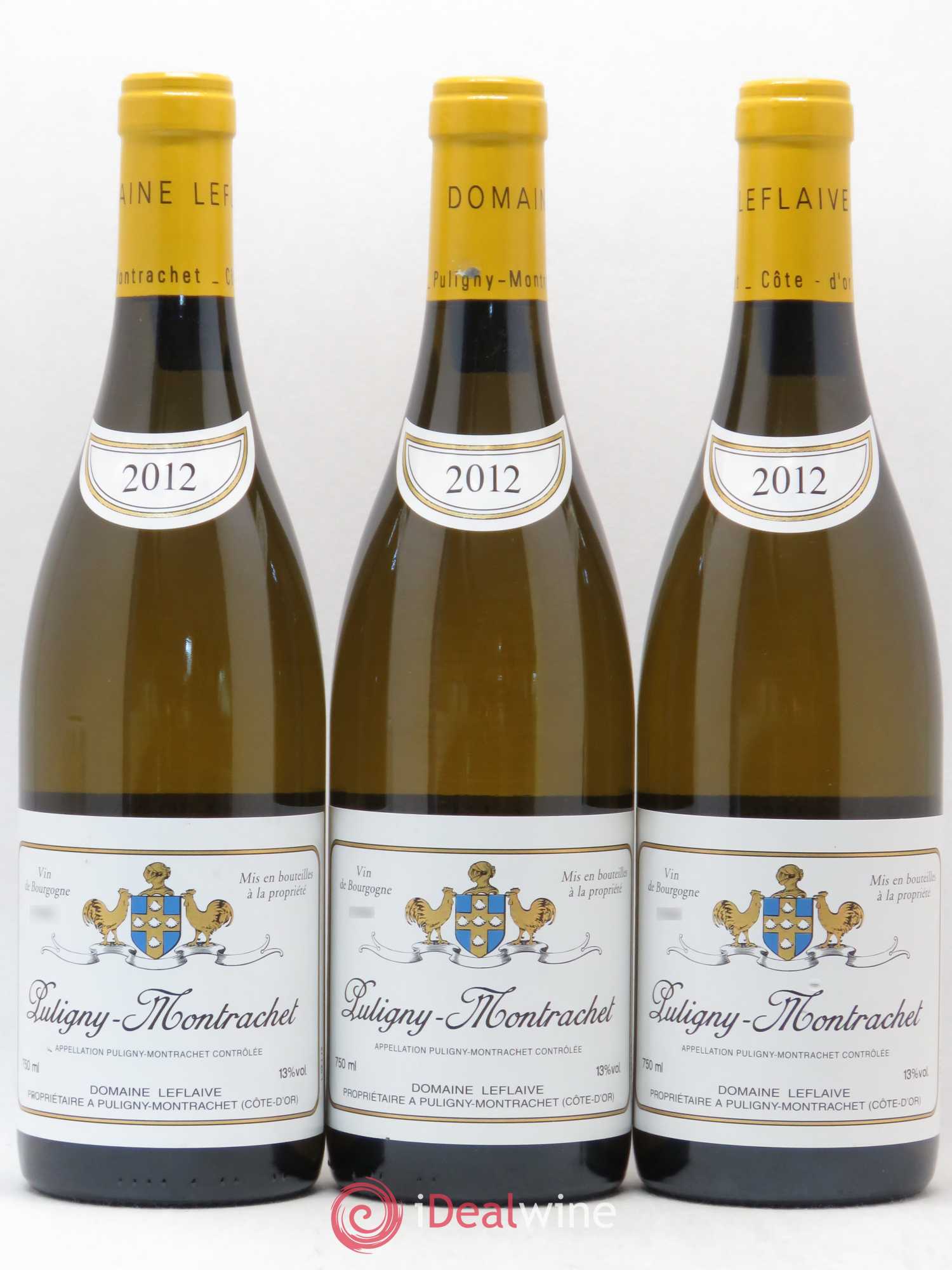 Puligny-Montrachet Leflaive (Domaine) 2012 - Lot de 3 bouteilles - 0