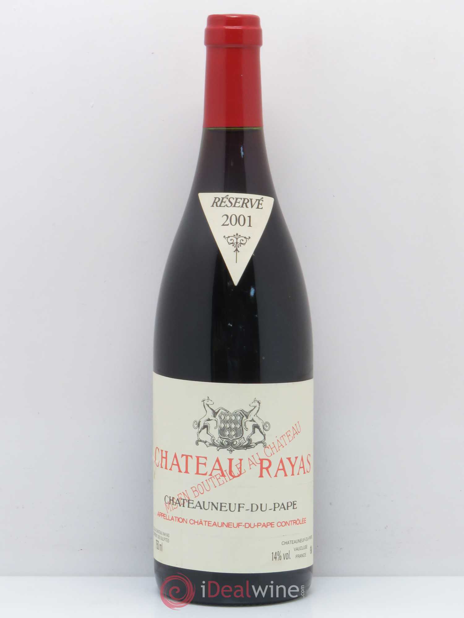 Châteauneuf-du-Pape Château Rayas Emmanuel Reynaud 2001 - Lot de 1 bouteille - 0