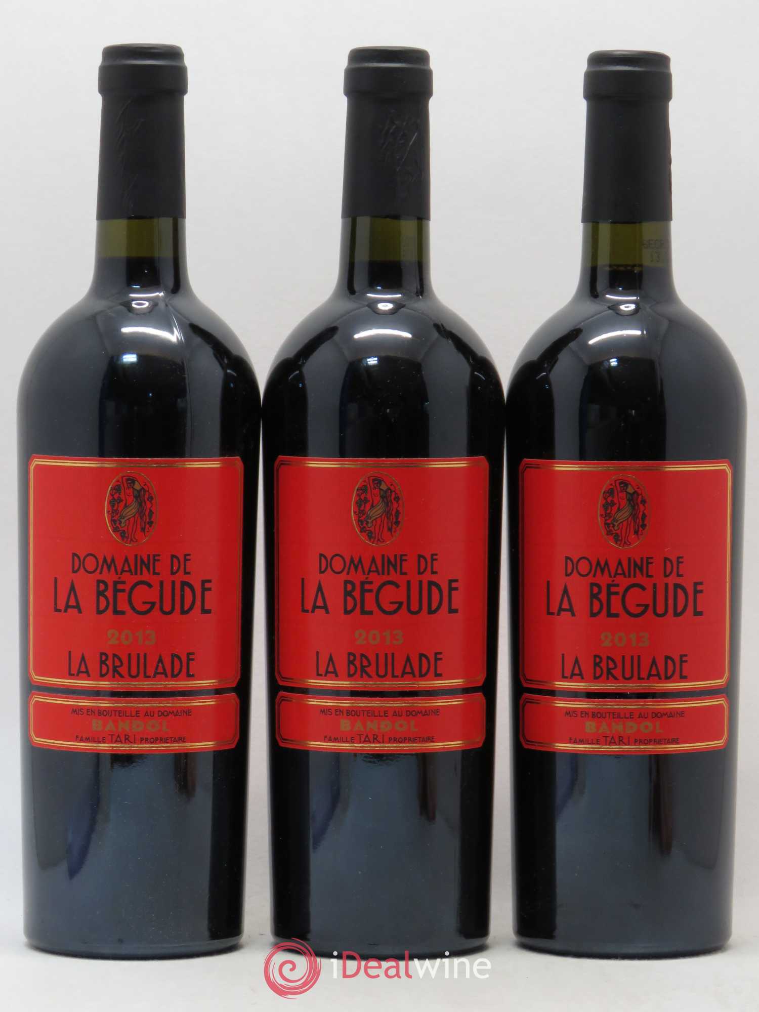 Bandol La Brûlade La Bégude 2013 - Lot de 3 bouteilles - 0