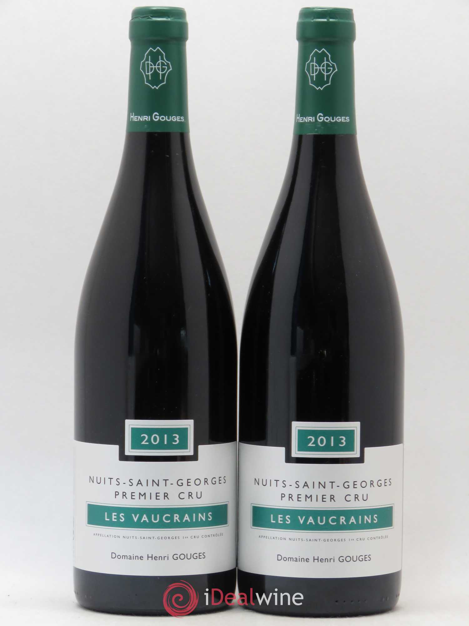 Nuits-Saint-Georges 1er Cru Les Vaucrains Henri Gouges 2013 - Lot de 2 bouteilles - 0