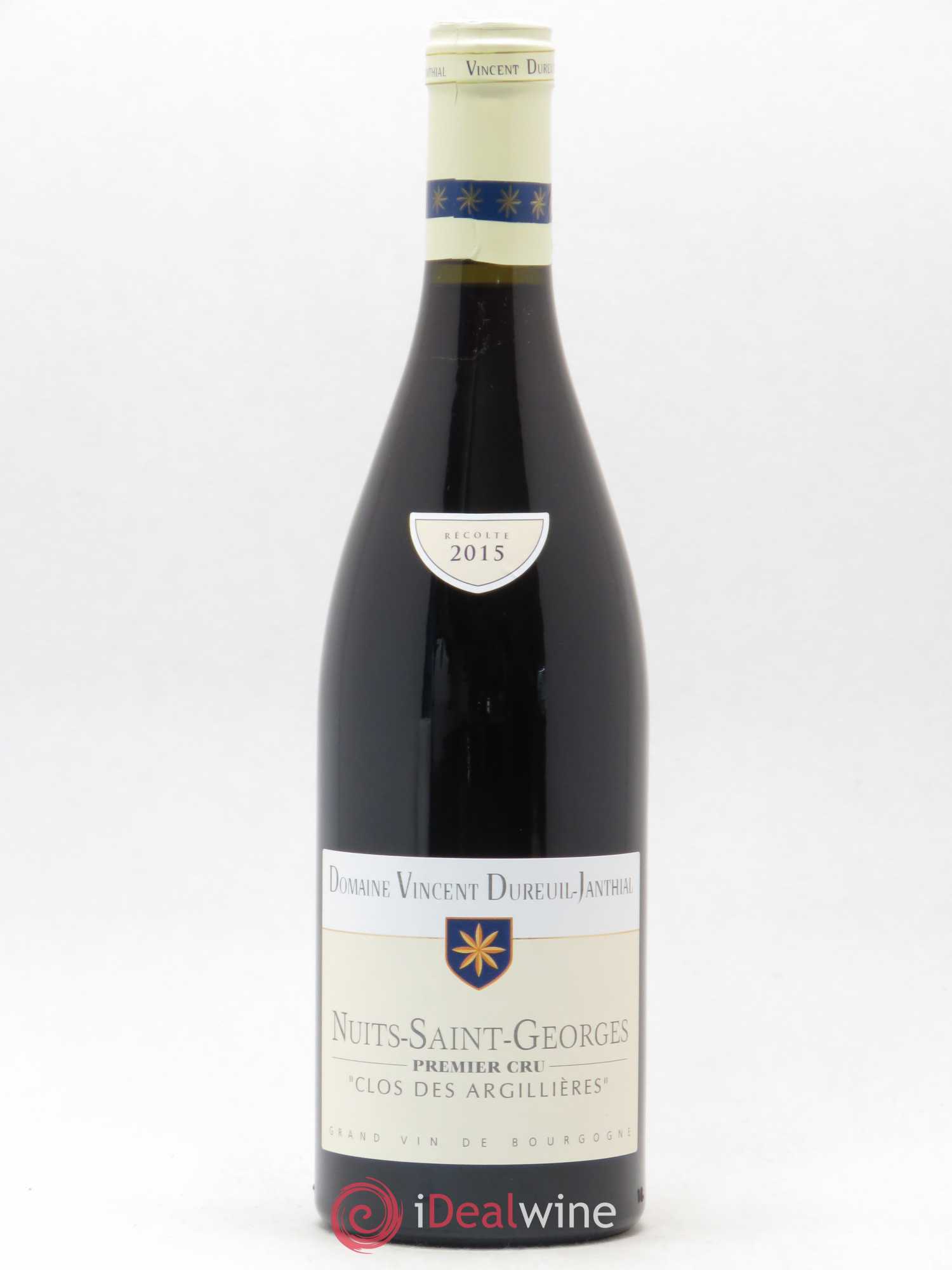 Nuits-Saint-Georges 1er Cru Clos des Arguillieres Dureuil Janthial 2015 - Posten von 1 Flasche - 0
