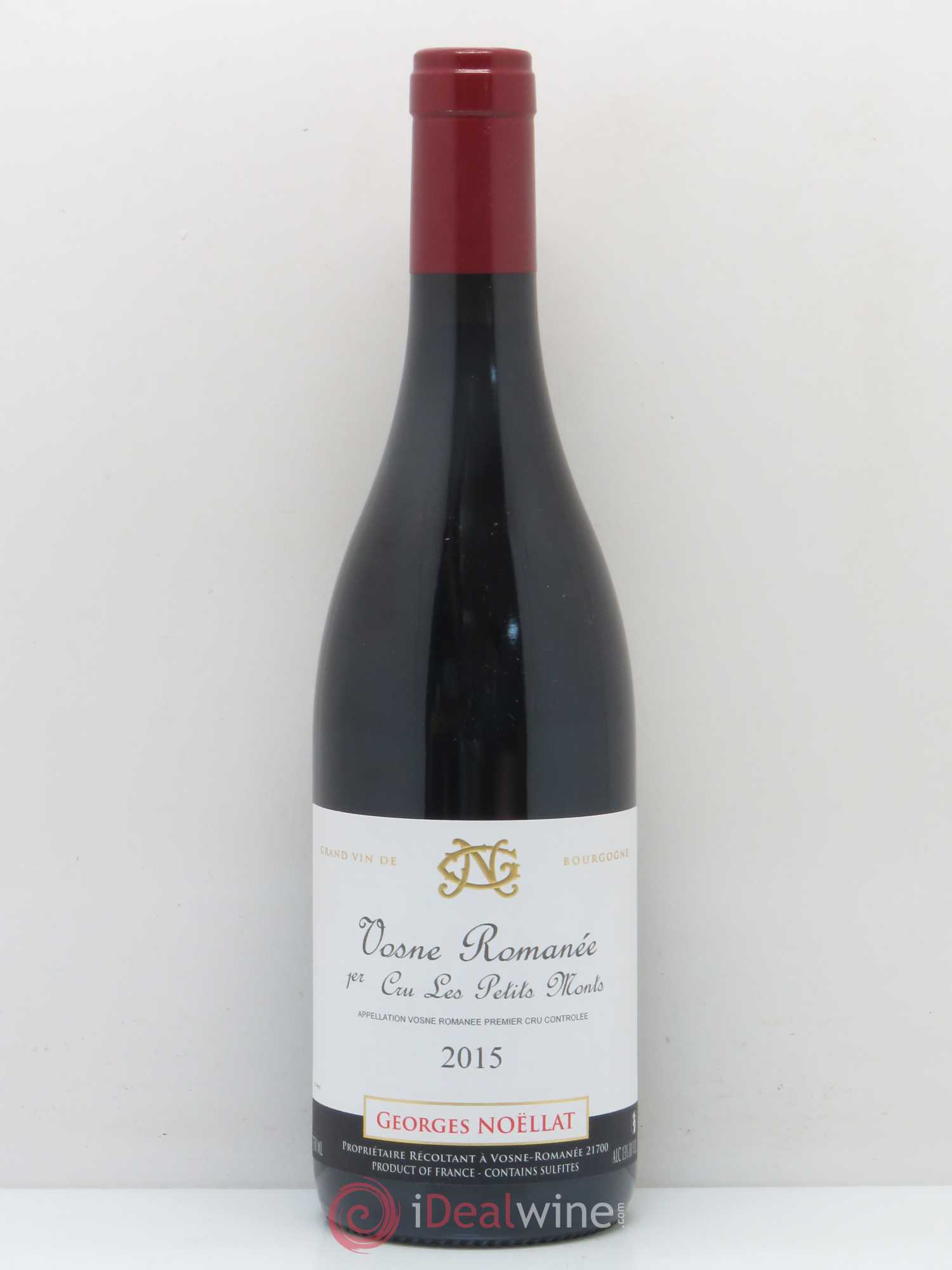 Vosne-Romanée 1er Cru Les Petits Monts Georges Noellat 2015 - Posten von 1 Flasche - 0
