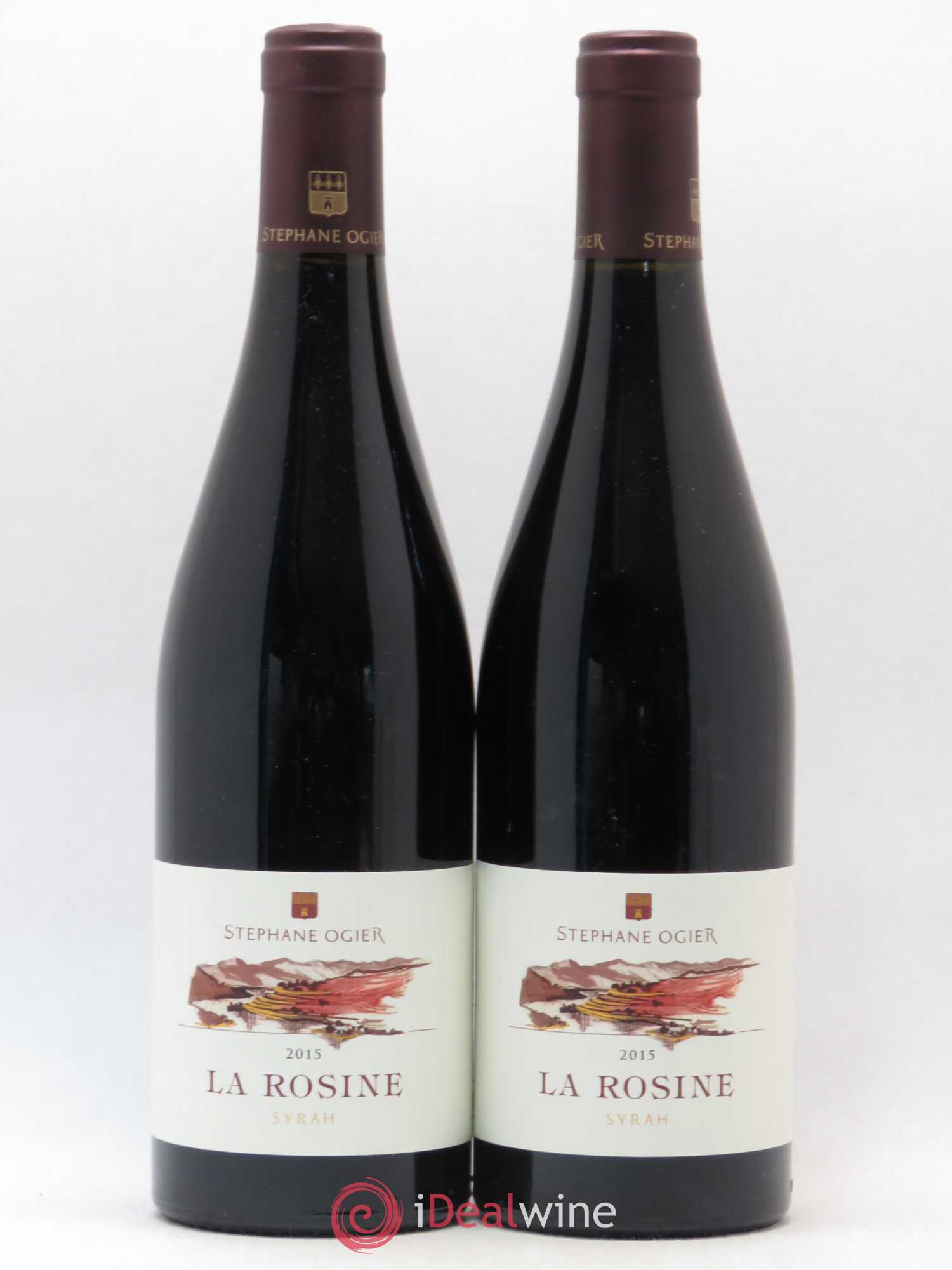 Collines Rhodaniennes La Rosine Stéphane Ogier 2015 - Lot de 2 bouteilles - 0
