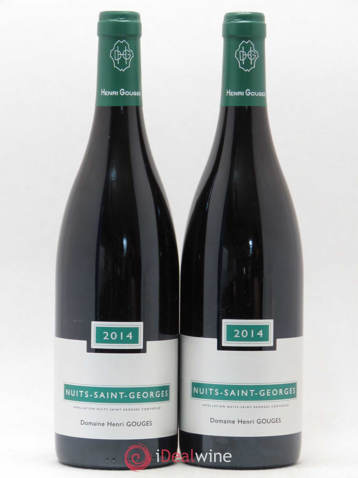 Nuits-Saint-Georges Henri Gouges 2014 - Lot of 2 bottles - 0