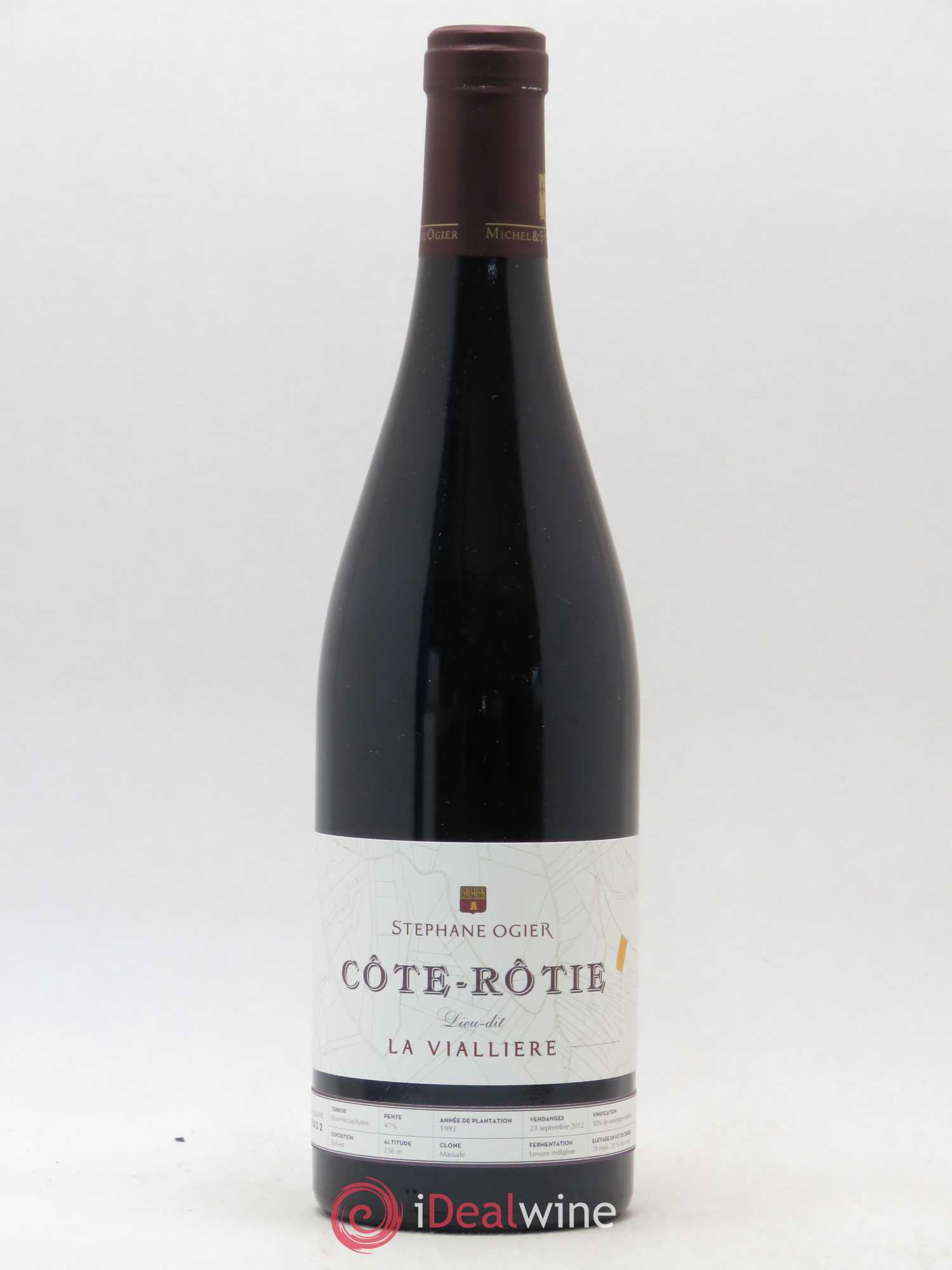 Côte-Rôtie Viallière Stéphane Ogier 2012 - Lot de 1 bouteille - 0