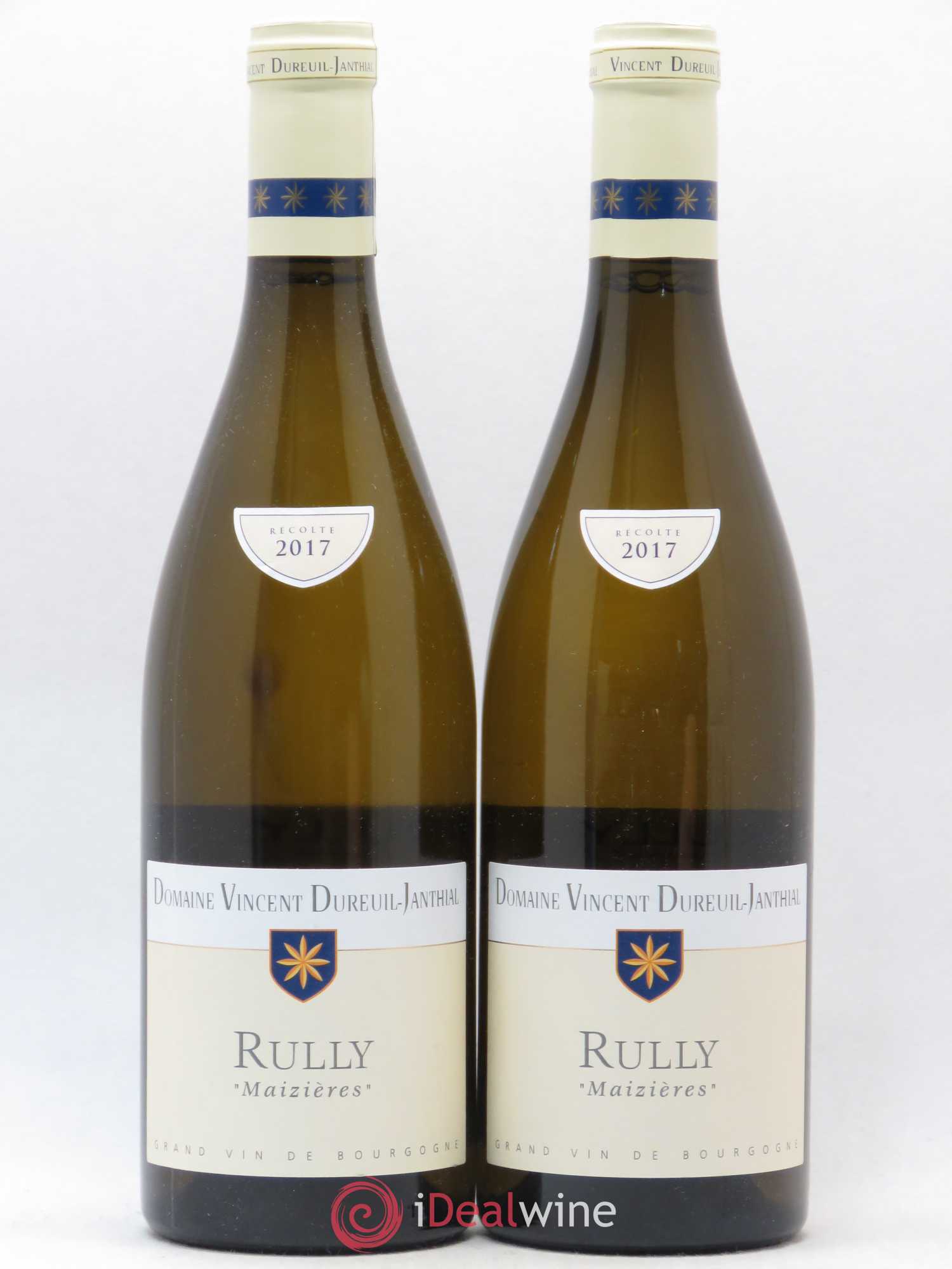 Rully Vincent Dureuil-Janthial Maizières 2017 - Lot de 2 bouteilles - 0