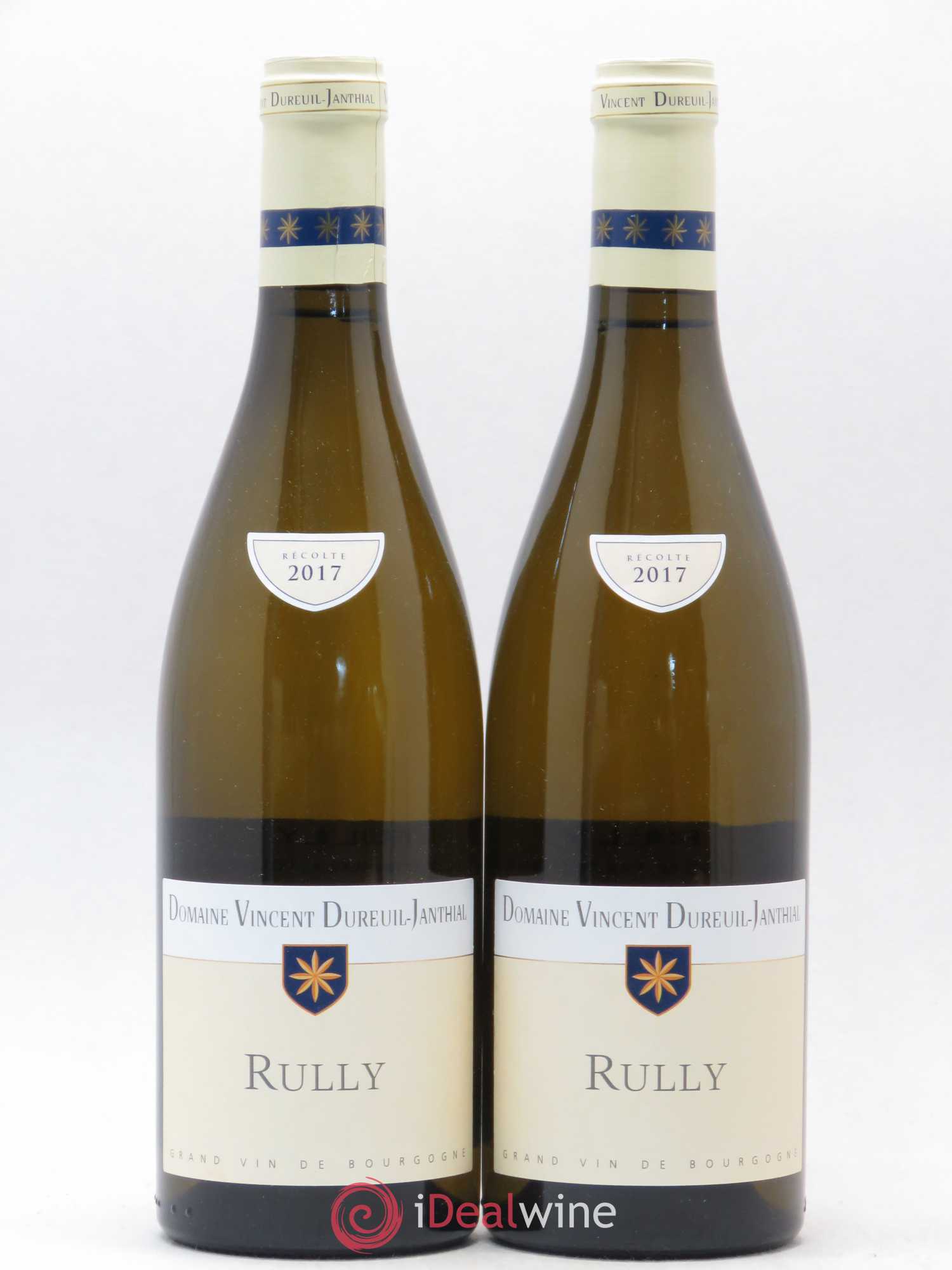 Rully Vincent Dureuil-Janthial 2017 - Lot de 2 bouteilles - 0