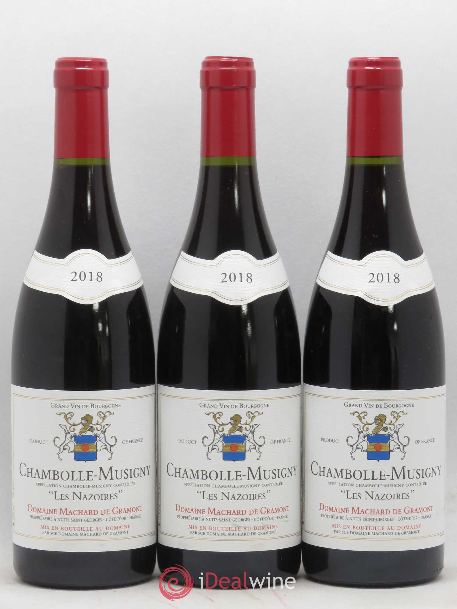 Chambolle-Musigny Les Nazoires Machard de Gramont 2018 - Posten von 3 Flaschen - 0