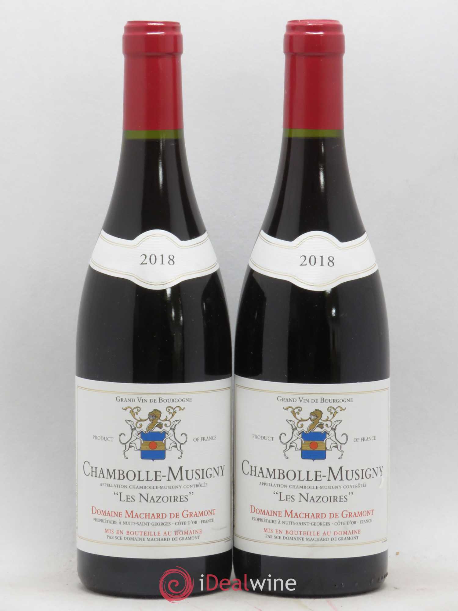Chambolle-Musigny Les Nazoires Machard de Gramont 2018 - Posten von 2 Flaschen - 0