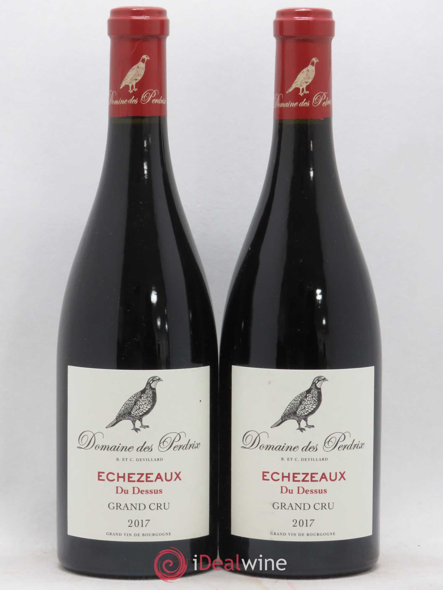 Echezeaux Grand Cru Du dessus Perdrix (Domaine des) (sans prix de réserve) 2017 - Lot de 2 bouteilles - 0