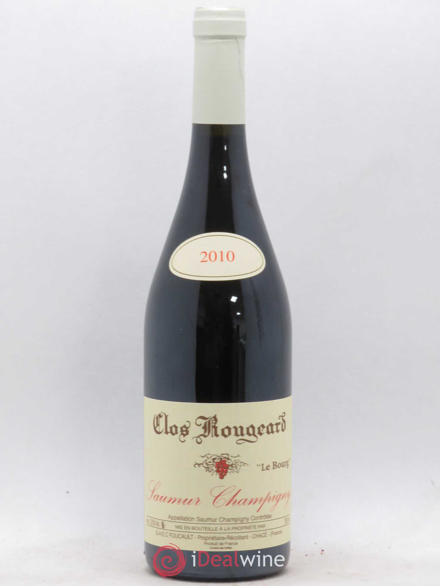 Saumur-Champigny Le Bourg Clos Rougeard 2010 - Lot de 1 bouteille - 0