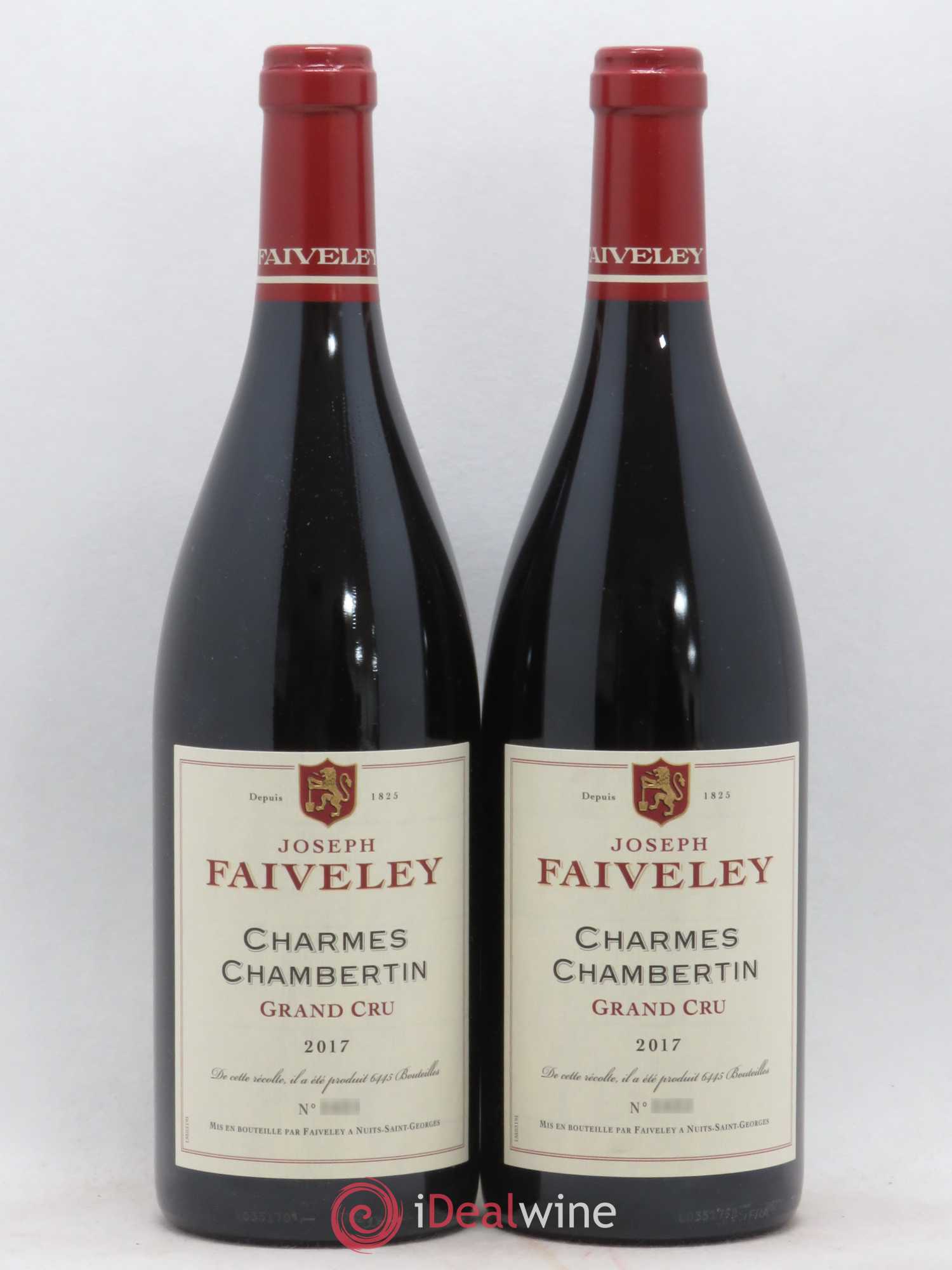Charmes-Chambertin Grand Cru Faiveley 2017 - Lot de 2 bouteilles - 0
