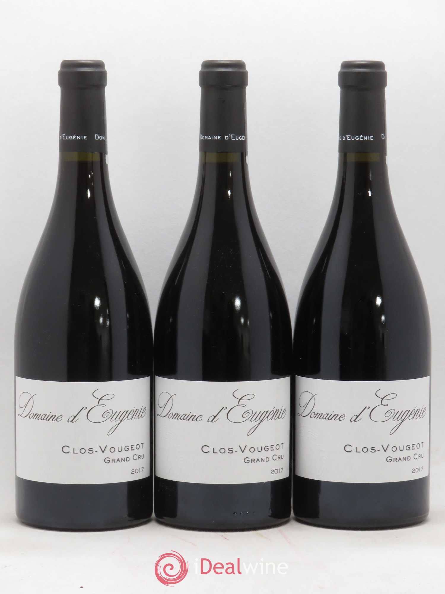 Clos de Vougeot Grand Cru Domaine René Engel - Domaine Eugénie 2017 - Lot de 3 bouteilles - 0