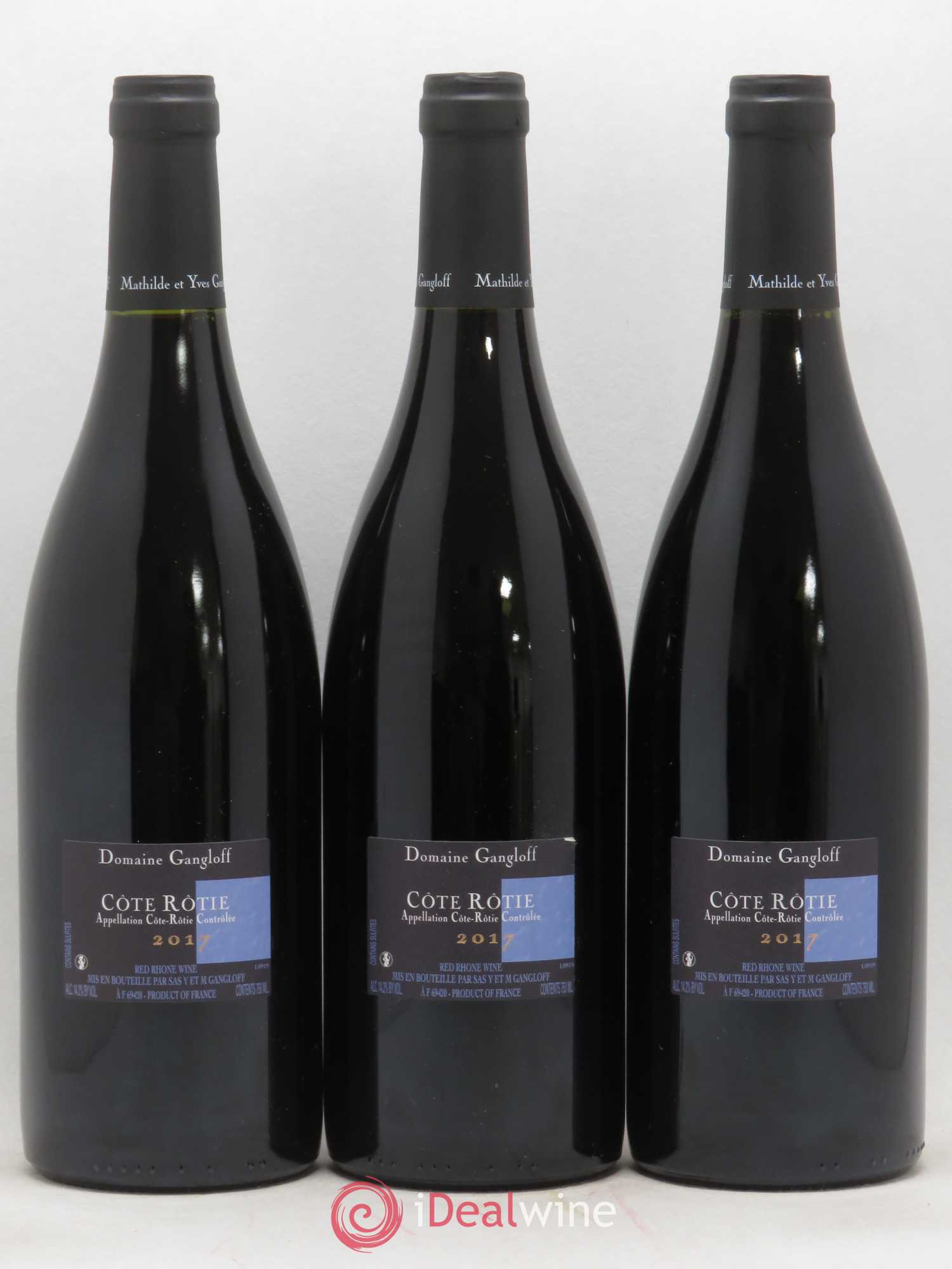 Côte-Rôtie La Barbarine Gangloff (Domaine) 2017 - Lot de 3 bouteilles - 1