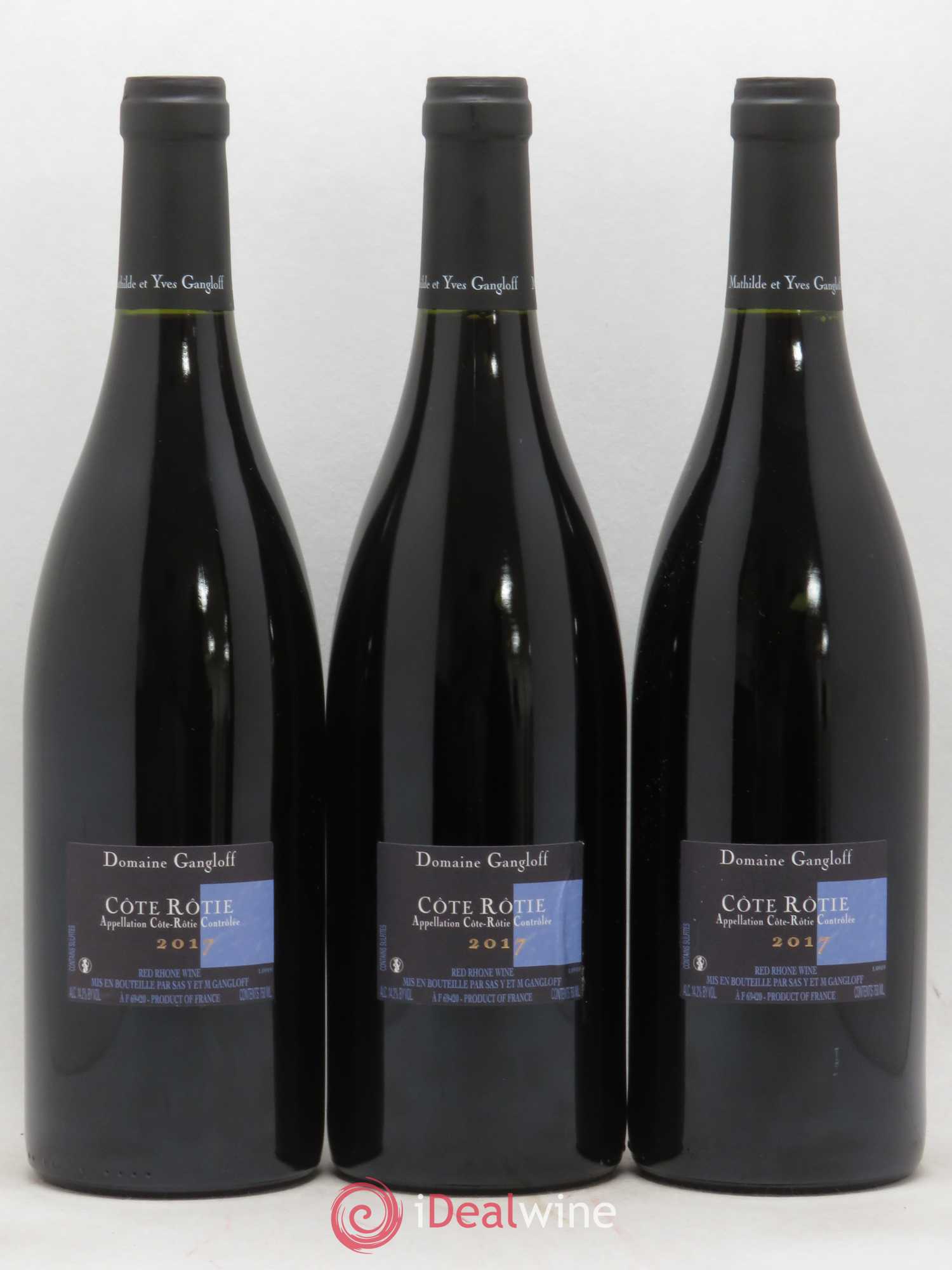 Côte-Rôtie La Barbarine Gangloff (Domaine) 2017 - Lot de 3 bouteilles - 1