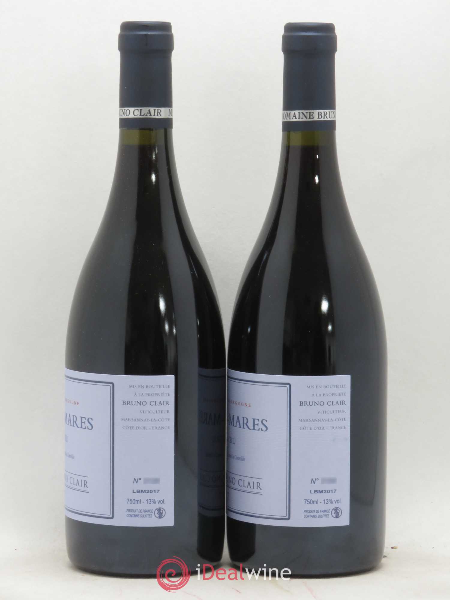 Bonnes-Mares Grand Cru Bruno Clair (Domaine) 2017 - Lot de 2 bouteilles - 1