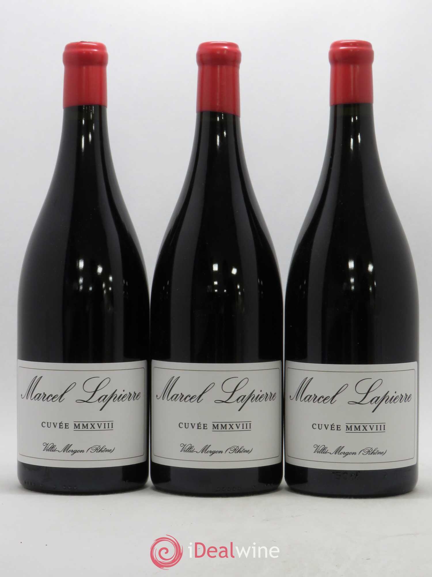 Morgon Marcel Lapierre (Domaine) Cuvée MMXVIII 2018 - Lot de 3 magnums - 0