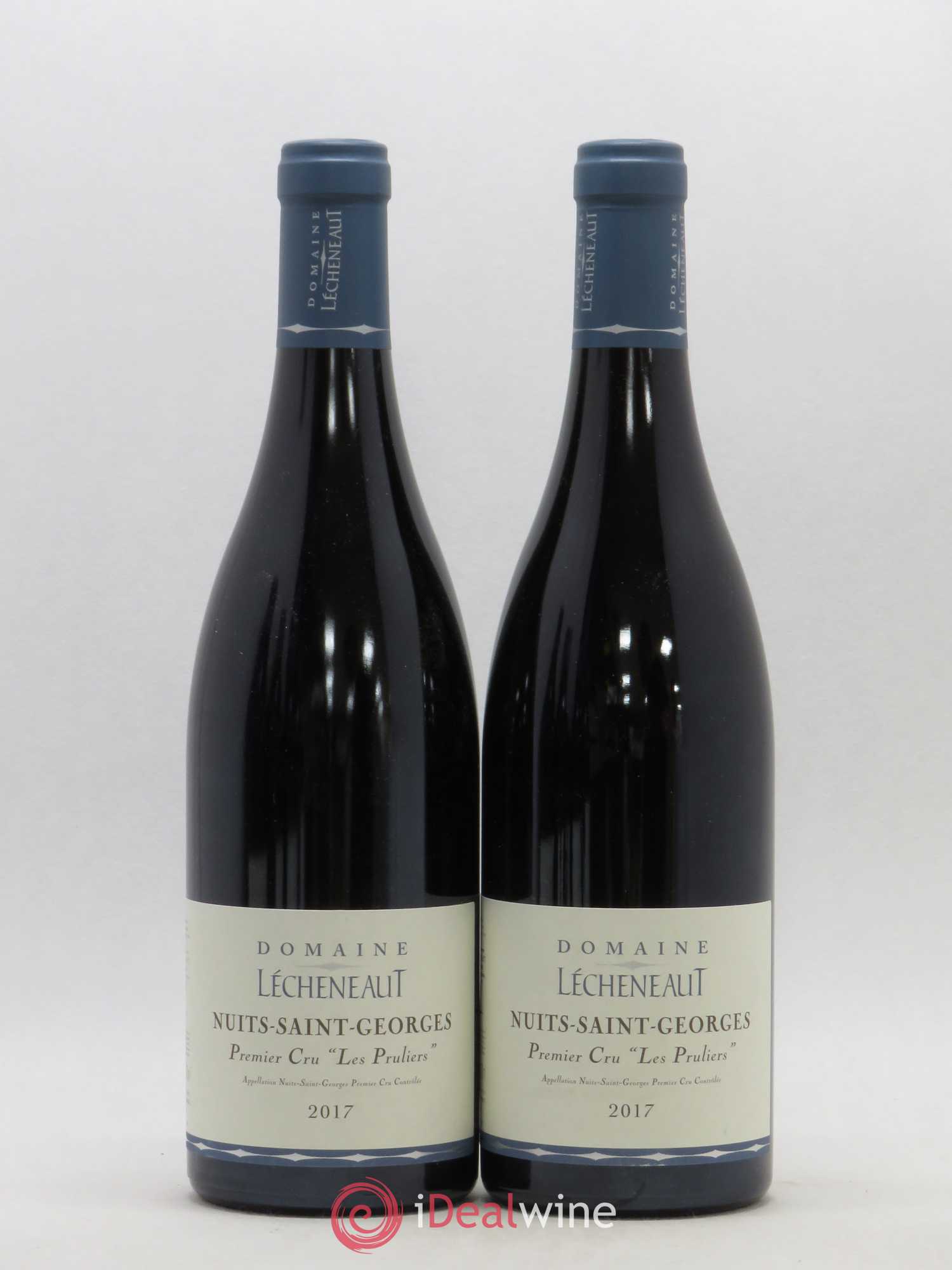 Nuits-Saint-Georges 1er Cru Les Pruliers Lécheneaut (Domaine) (sans prix de réserve) 2017 - Lot de 2 bouteilles - 0