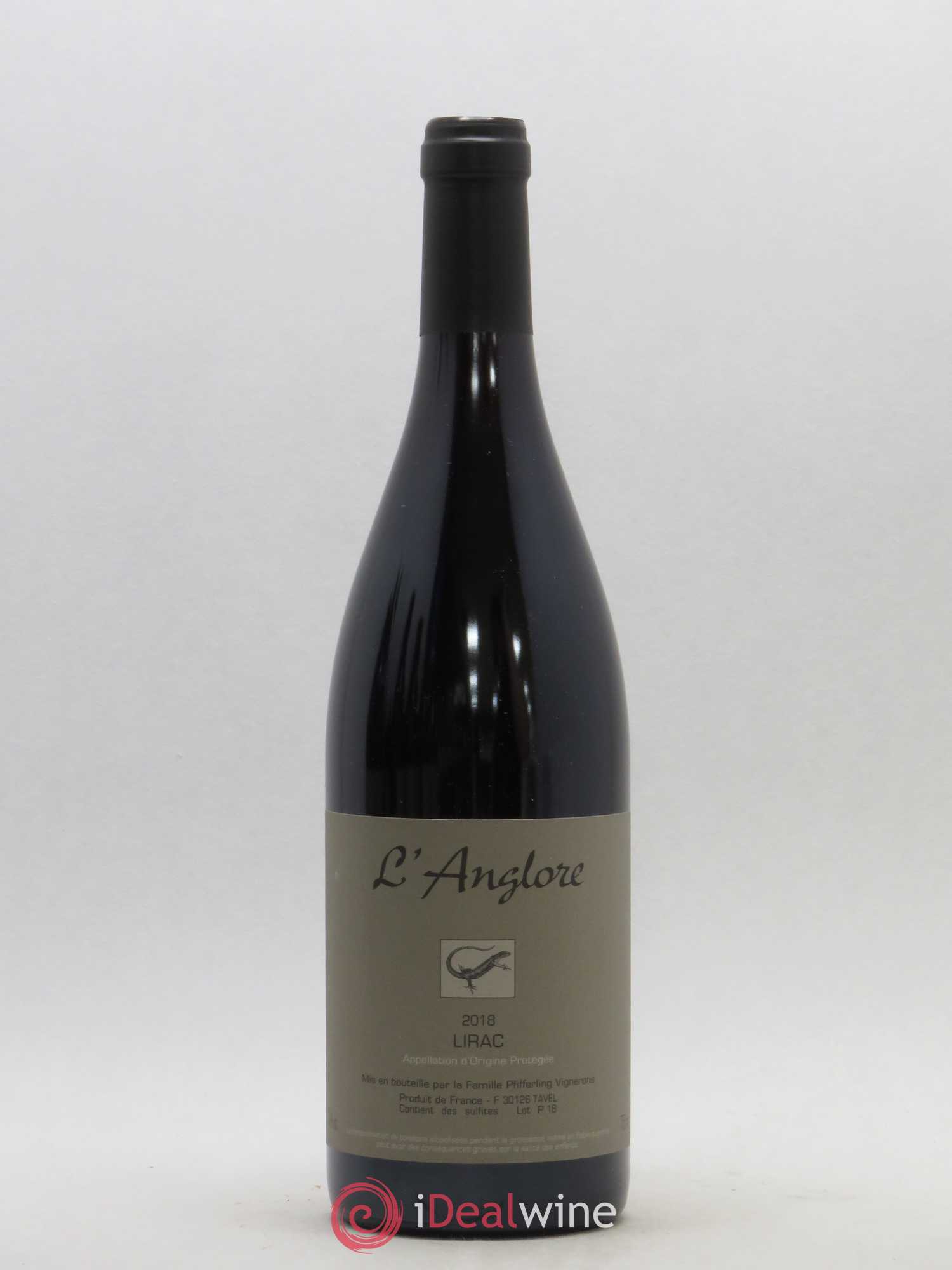 Lirac L'Anglore (sans prix de réserve) 2018 - Lot de 1 bouteille - 0