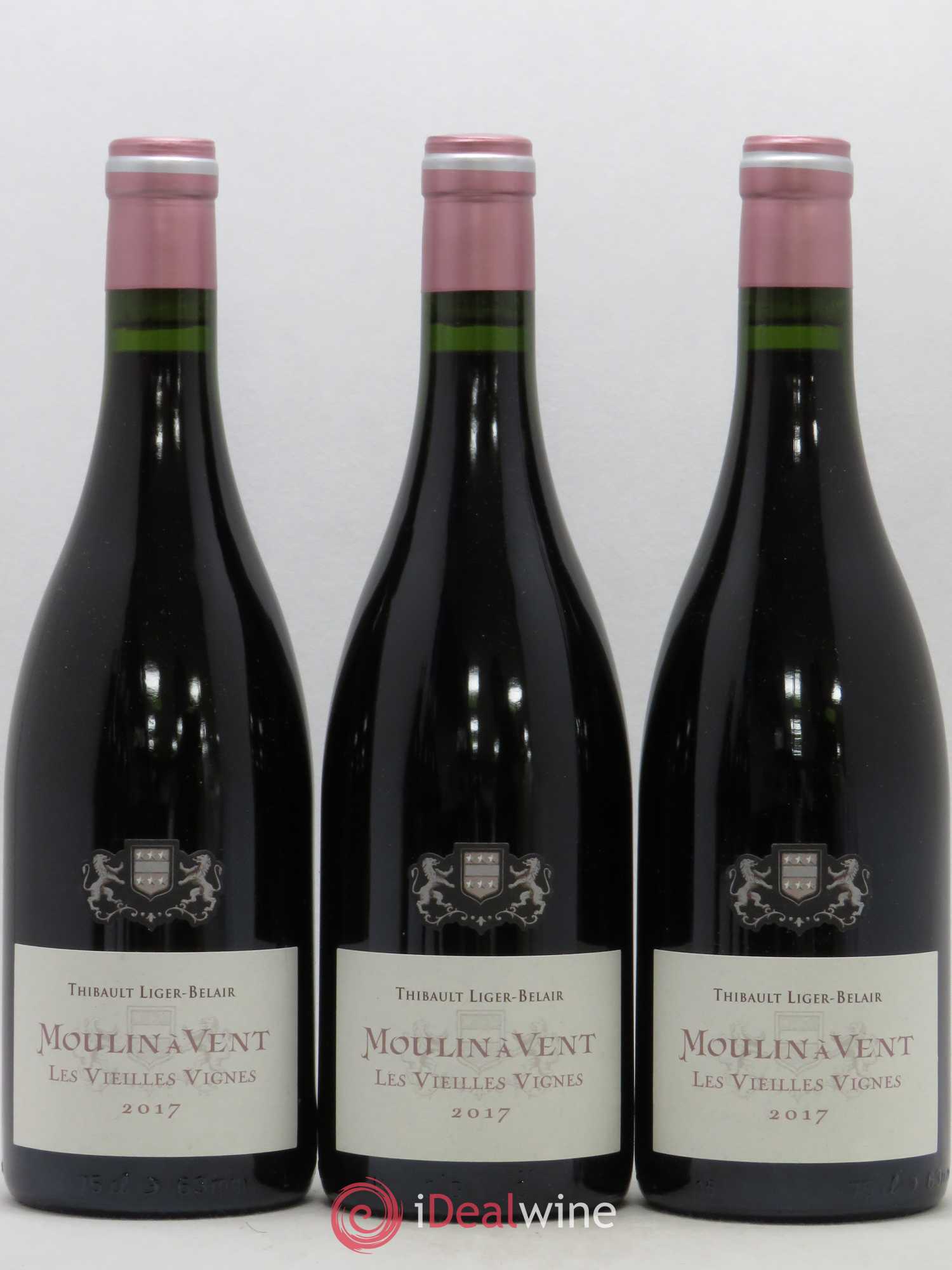 Moulin-à-Vent Les Vieilles Vignes Thibault Liger-Belair 2017 - Posten von 3 Flaschen - 0