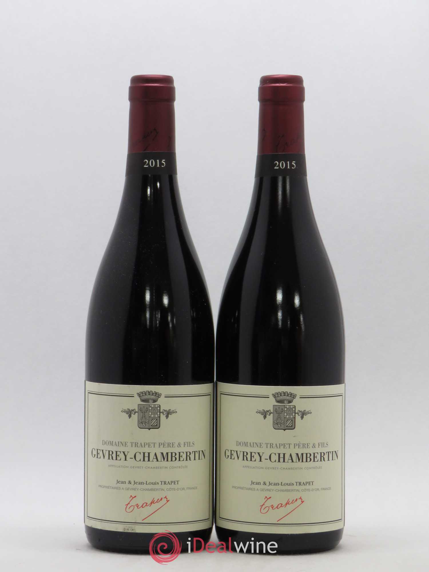 Gevrey-Chambertin Domaine Trapet 2015 - Lot de 2 bouteilles - 0