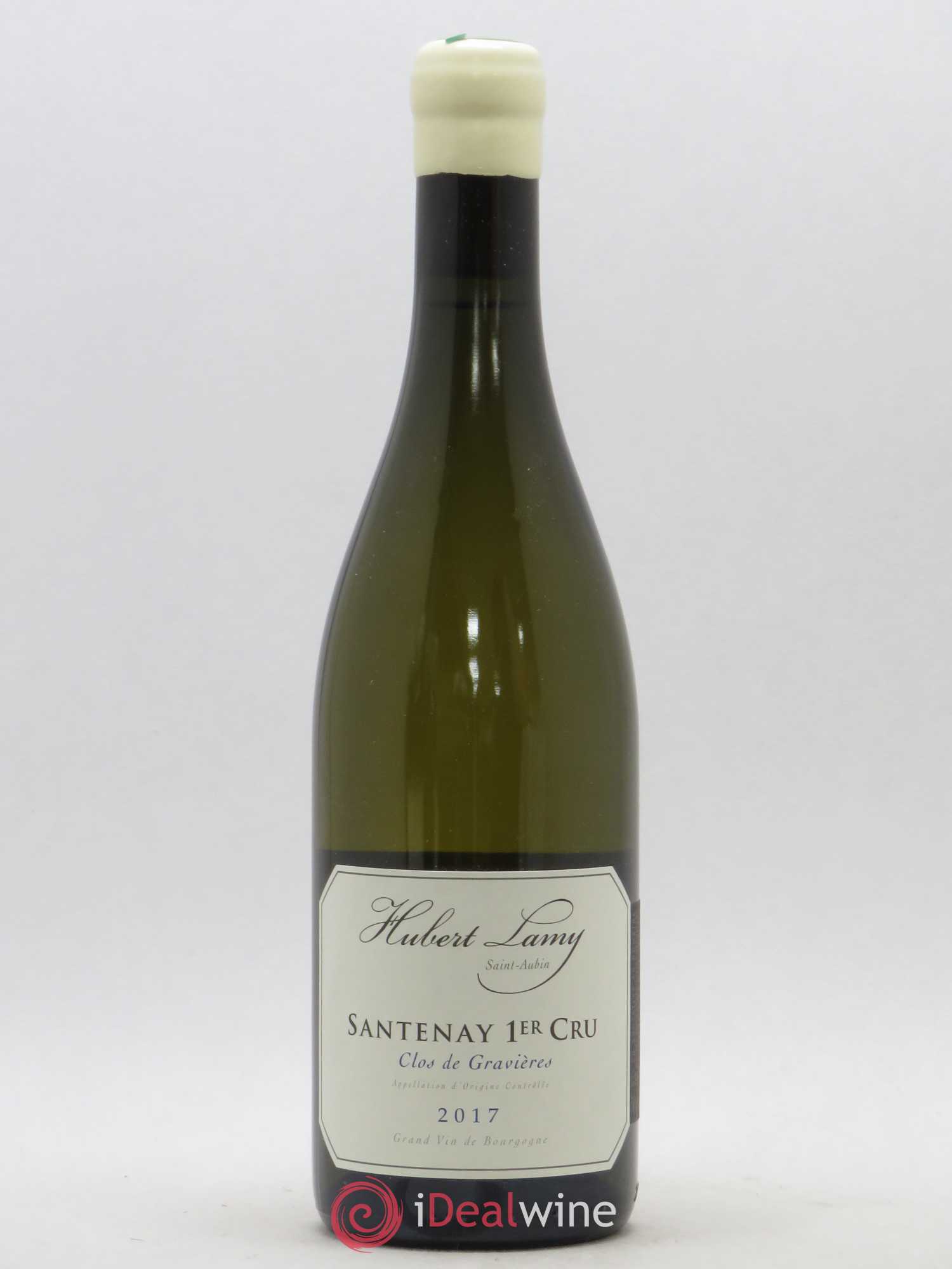 Santenay 1er Cru Clos de Gravières Hubert Lamy 2017 - Lot de 1 bouteille - 0