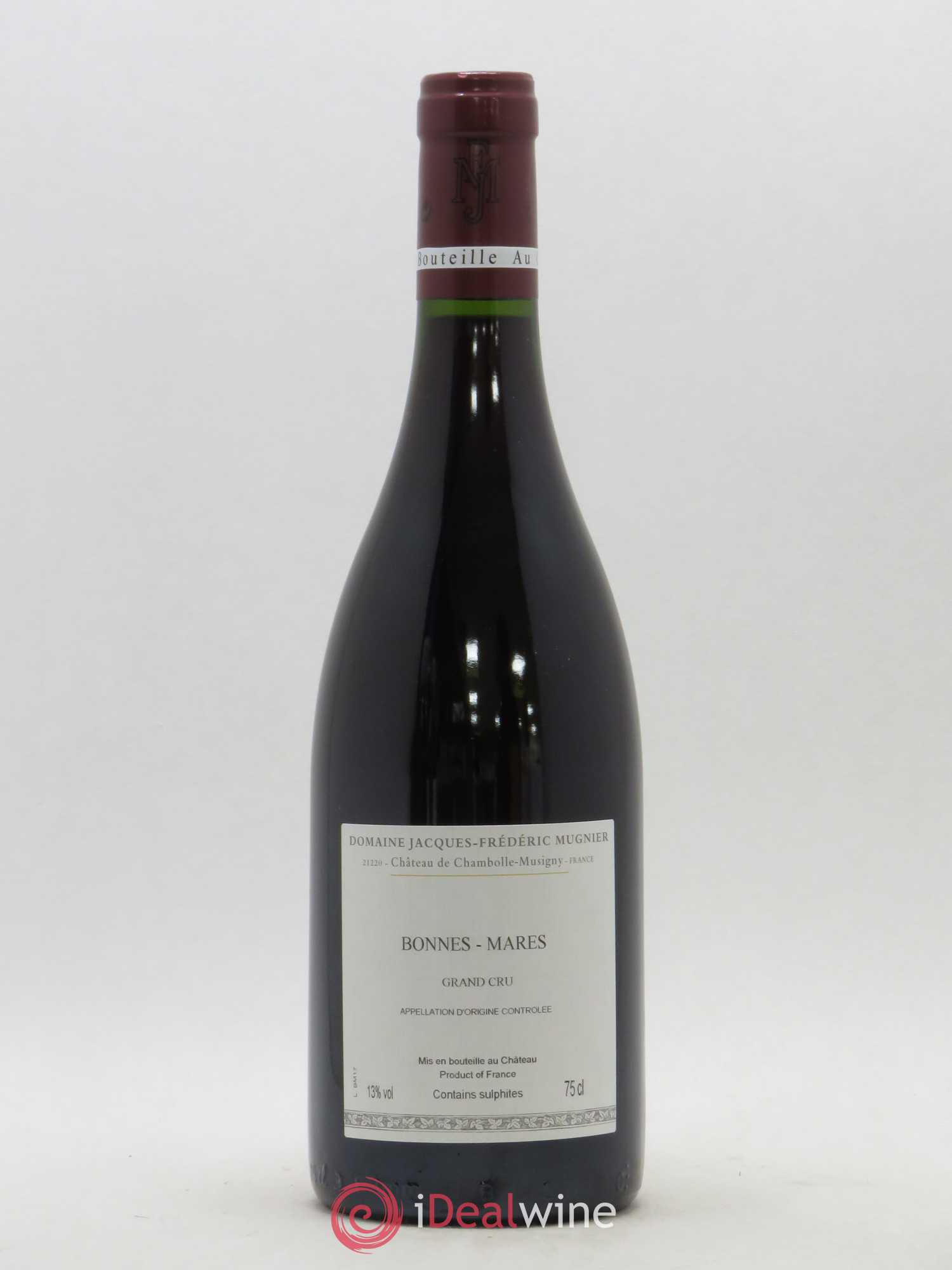 Bonnes-Mares Grand Cru Jacques-Frédéric Mugnier (sans prix de réserve) 2017 - Lot de 1 bouteille - 1