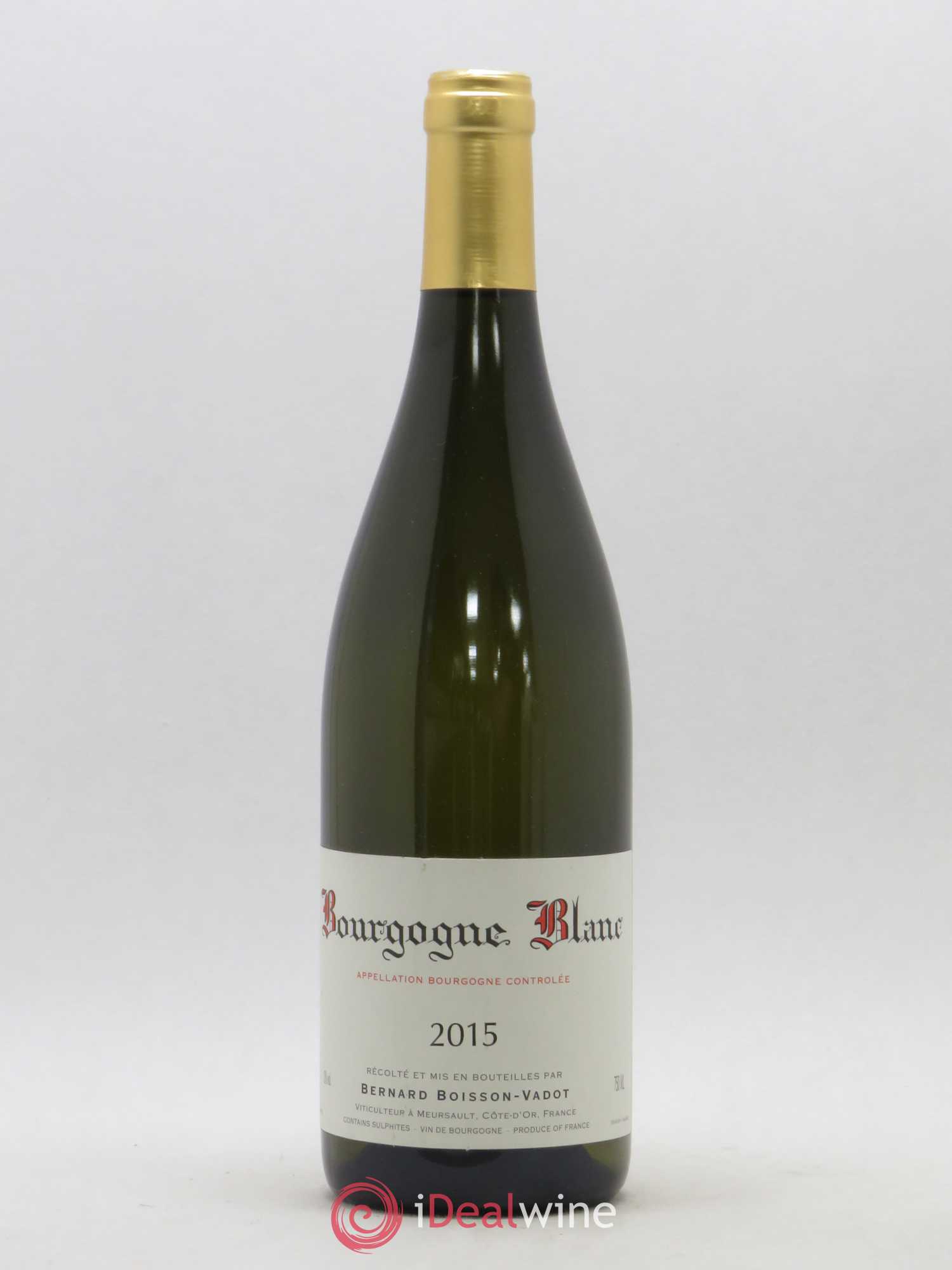 Bourgogne Boisson-Vadot (Domaine) 2015 - Lot de 1 bouteille - 0