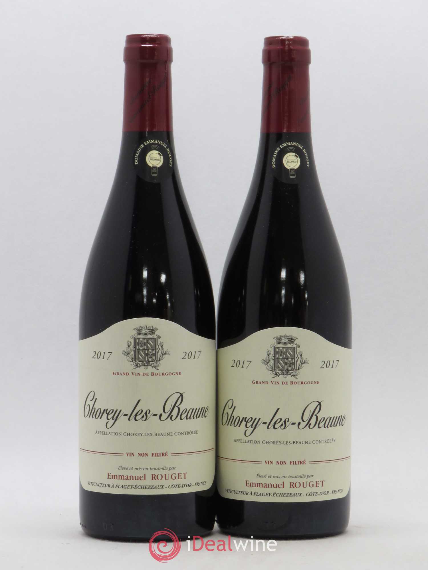 Chorey-lès-Beaune Emmanuel Rouget 2017 - Posten von 2 Flaschen - 0