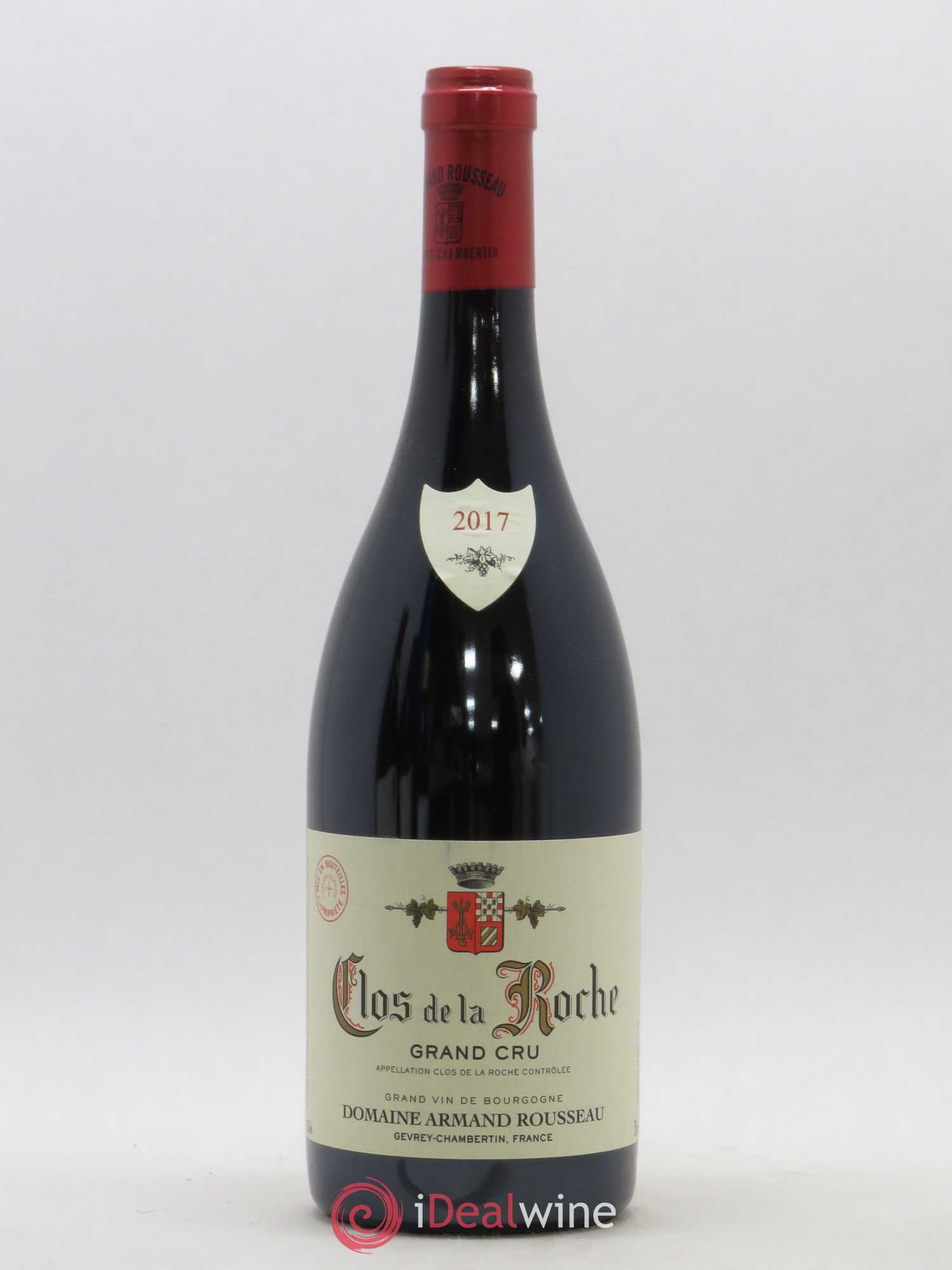 Clos de la Roche Grand Cru Armand Rousseau (Domaine) 2017 - Lot de 1 bouteille - 0
