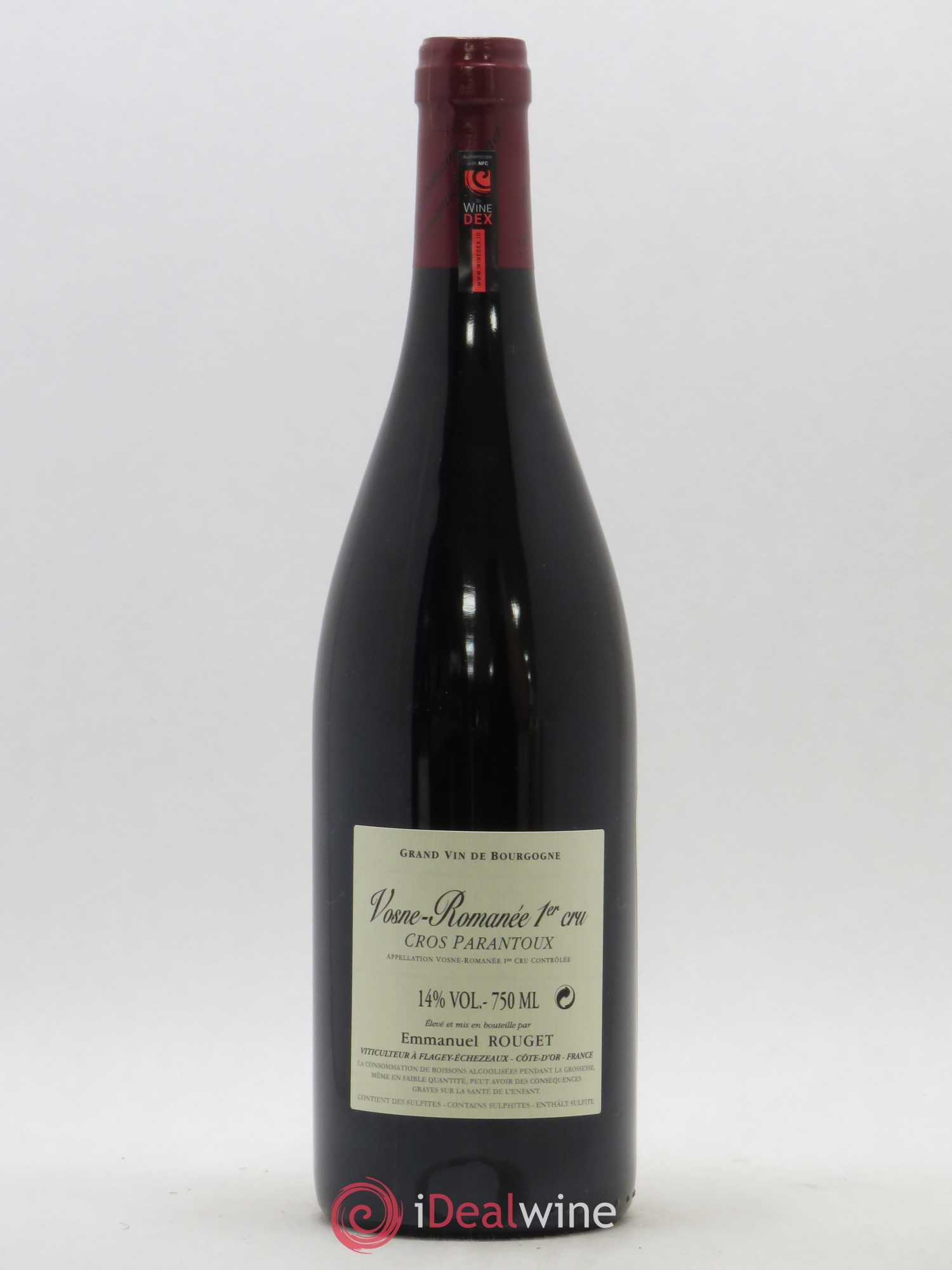 Vosne-Romanée 1er Cru Cros Parantoux Emmanuel Rouget (sans prix de réserve) 2017 - Lot de 1 bouteille - 1