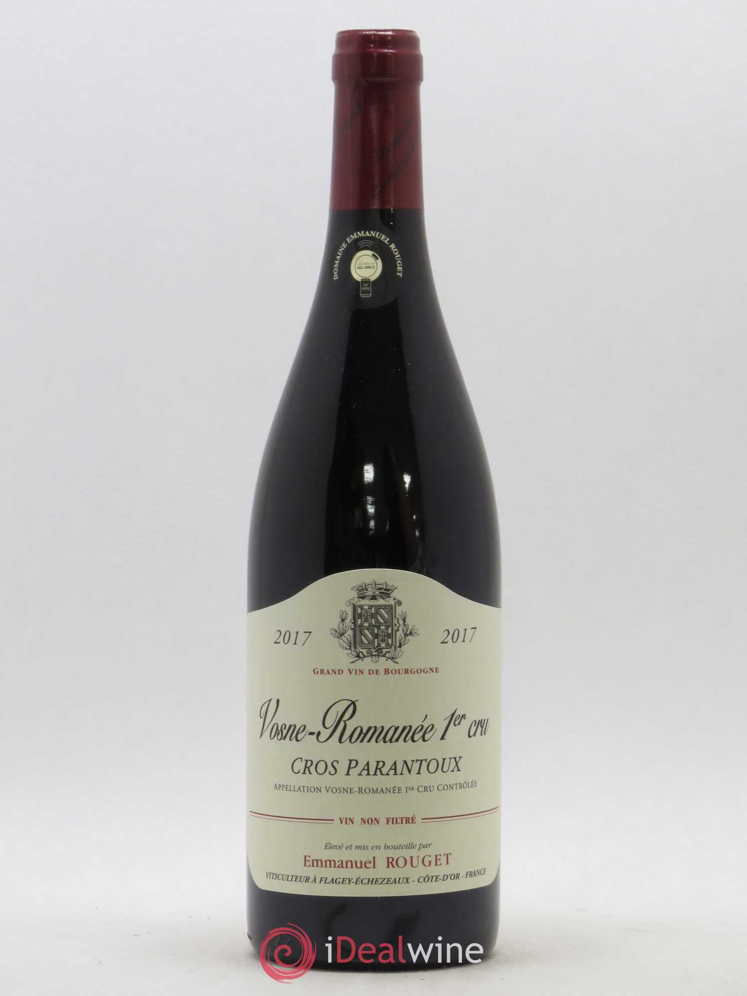 Vosne-Romanée 1er Cru Cros Parantoux Emmanuel Rouget (sans prix de réserve) 2017 - Lot de 1 bouteille - 0