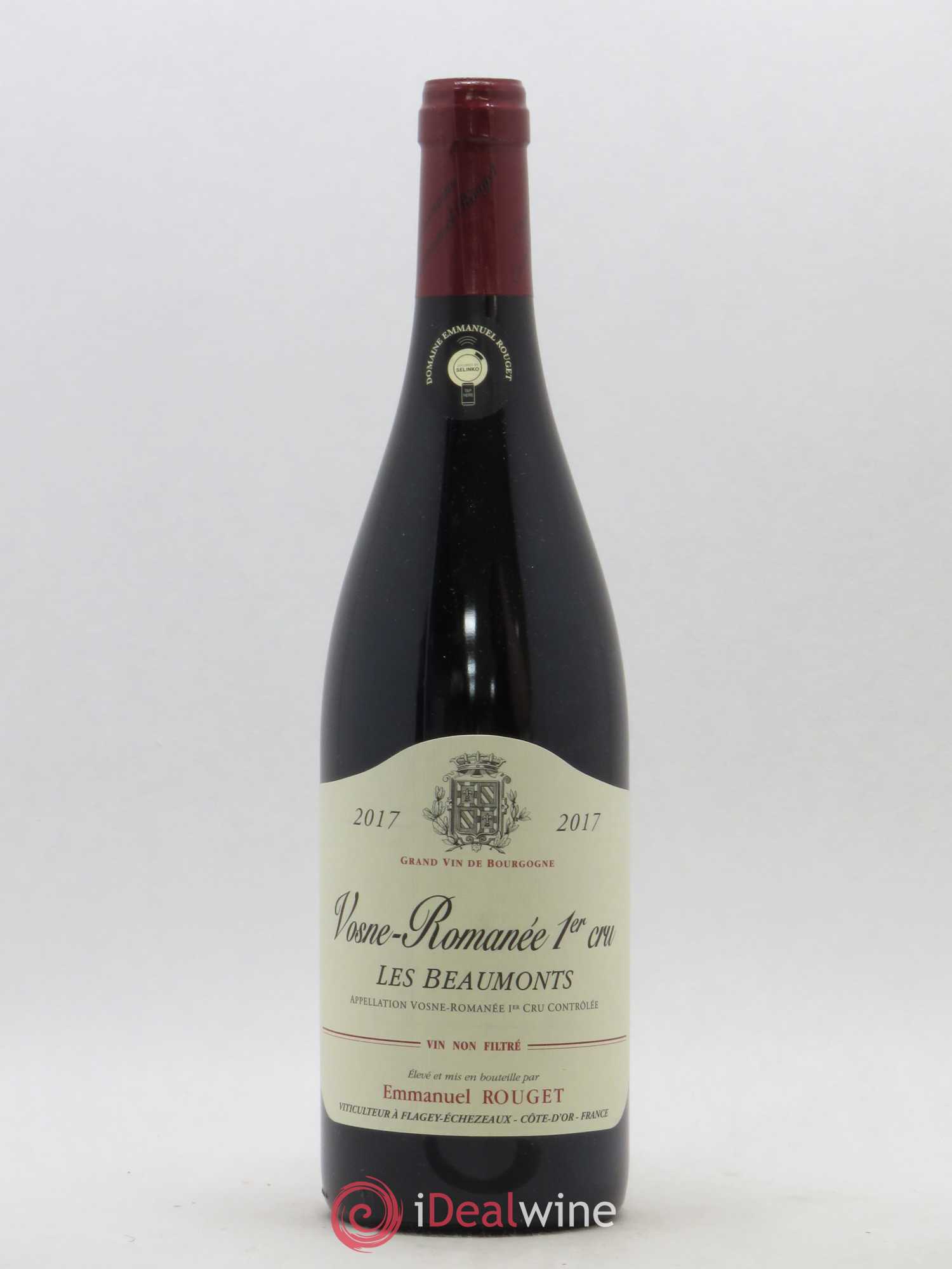 Vosne-Romanée 1er Cru Les Beaumonts Emmanuel Rouget (sans prix de réserve) 2017 - Lot de 1 bouteille - 0