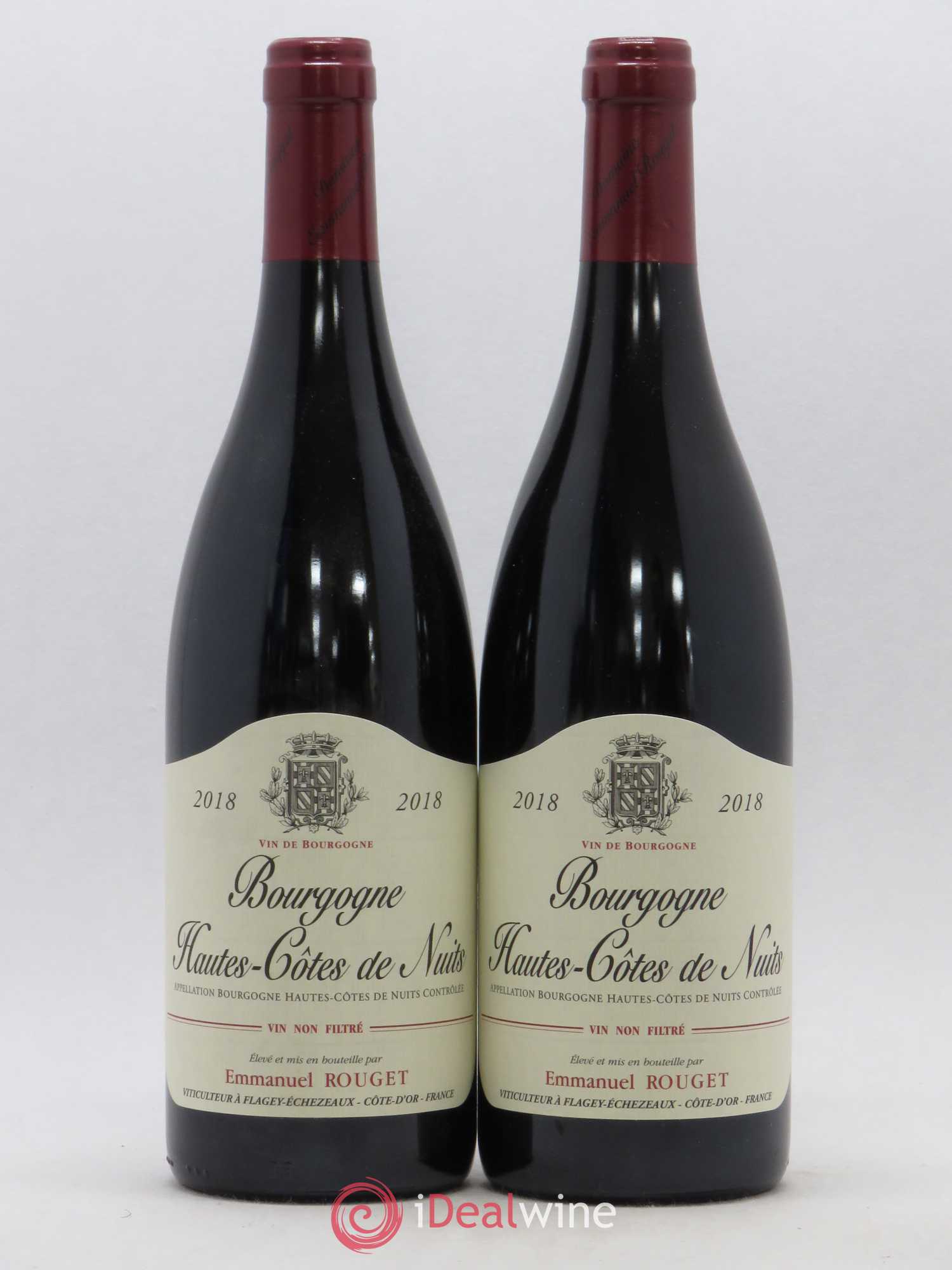 Hautes-Côtes de Nuits Emmanuel Rouget 2018 - Lot of 2 bottles - 0