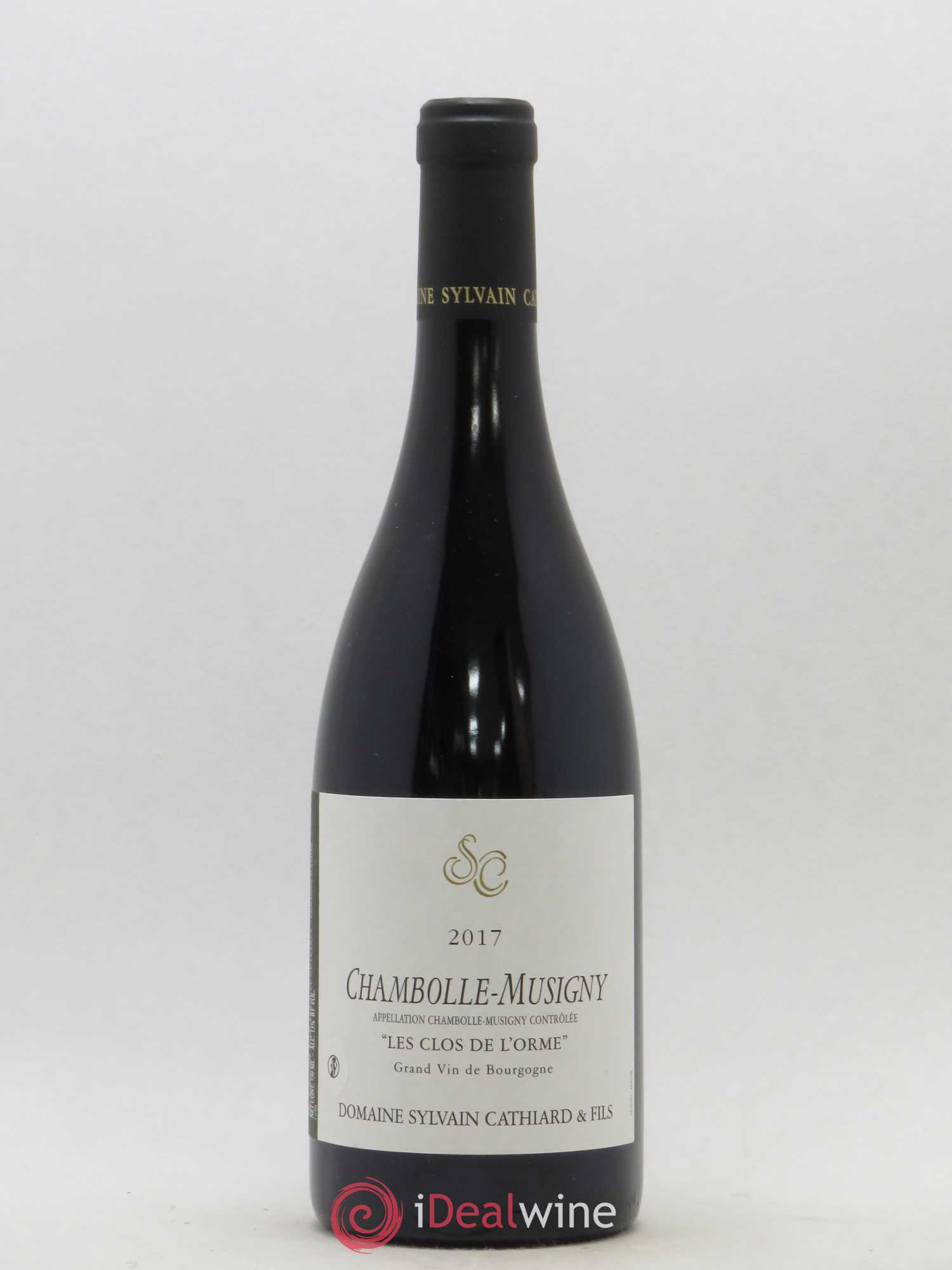 Chambolle-Musigny Les Clos de l'Orme Sylvain Cathiard & Fils 2017 - Lot de 1 bouteille - 0