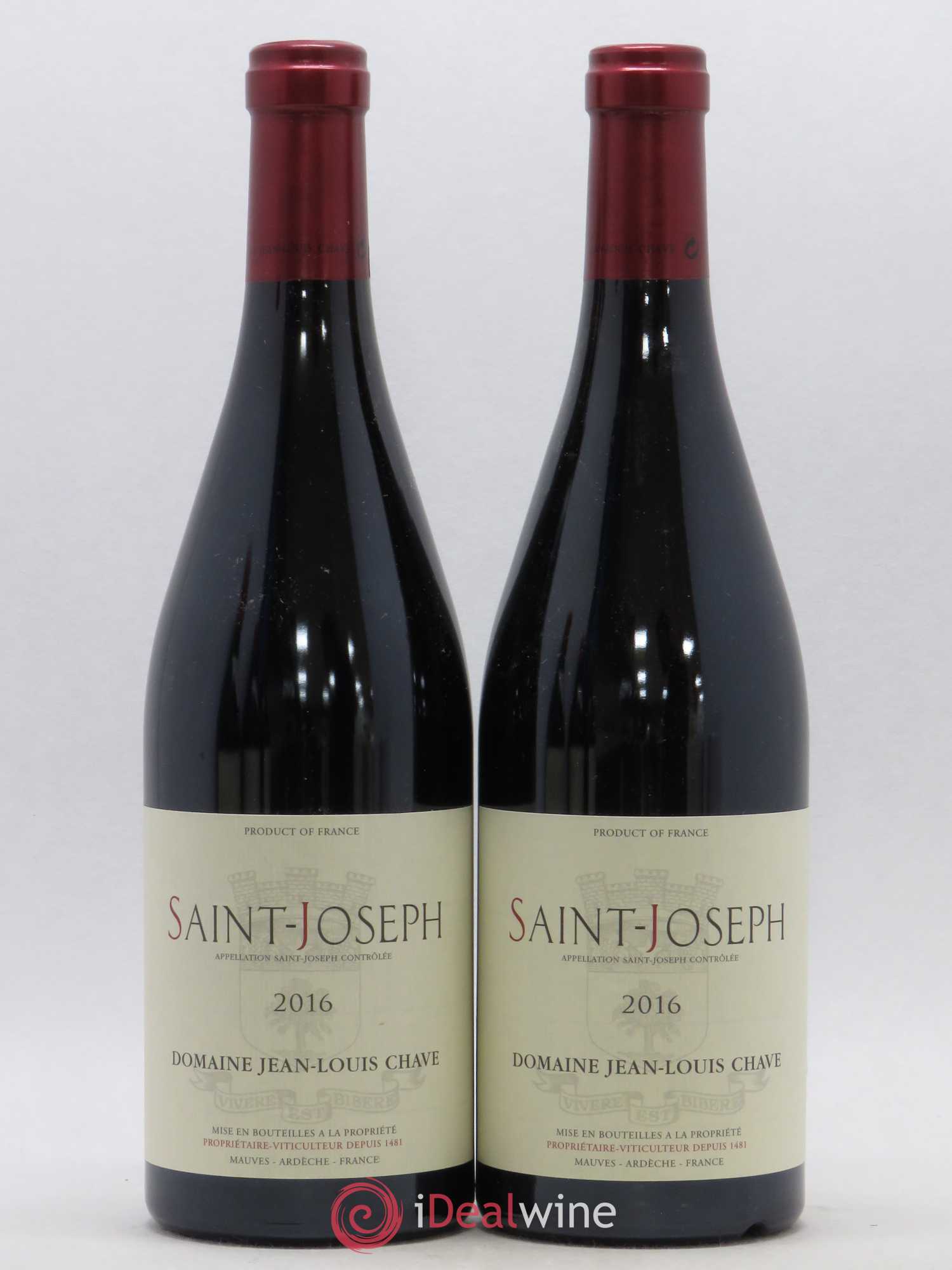Saint-Joseph Jean-Louis Chave 2016 - Lot de 2 bouteilles - 0