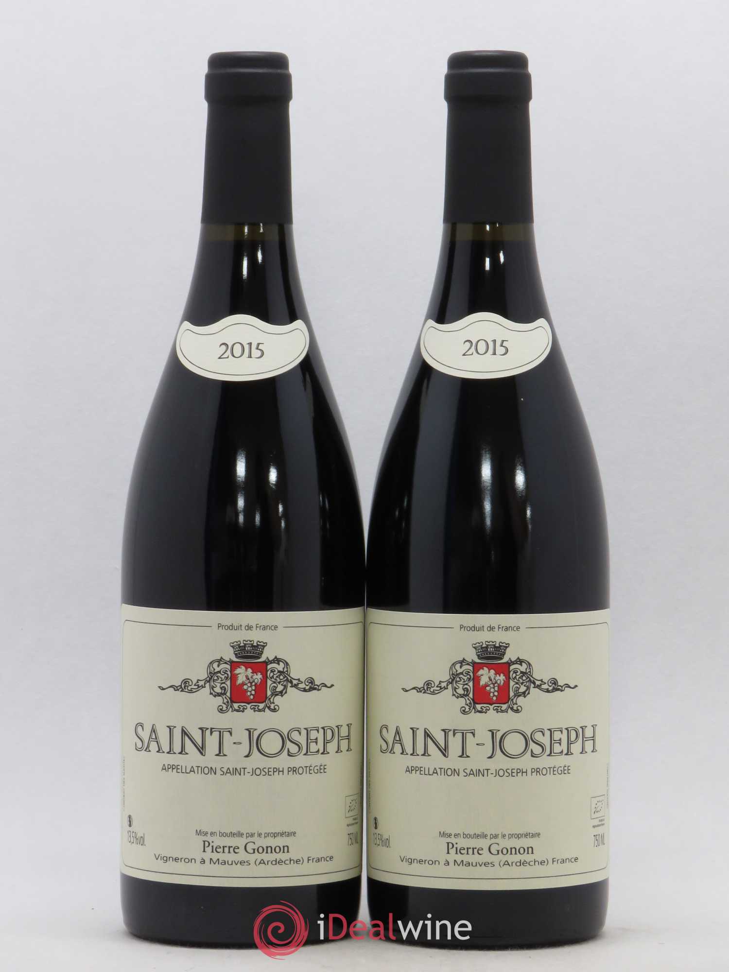 Saint-Joseph Gonon (Domaine) (sans prix de réserve) 2015 - Lot de 2 bouteilles - 0